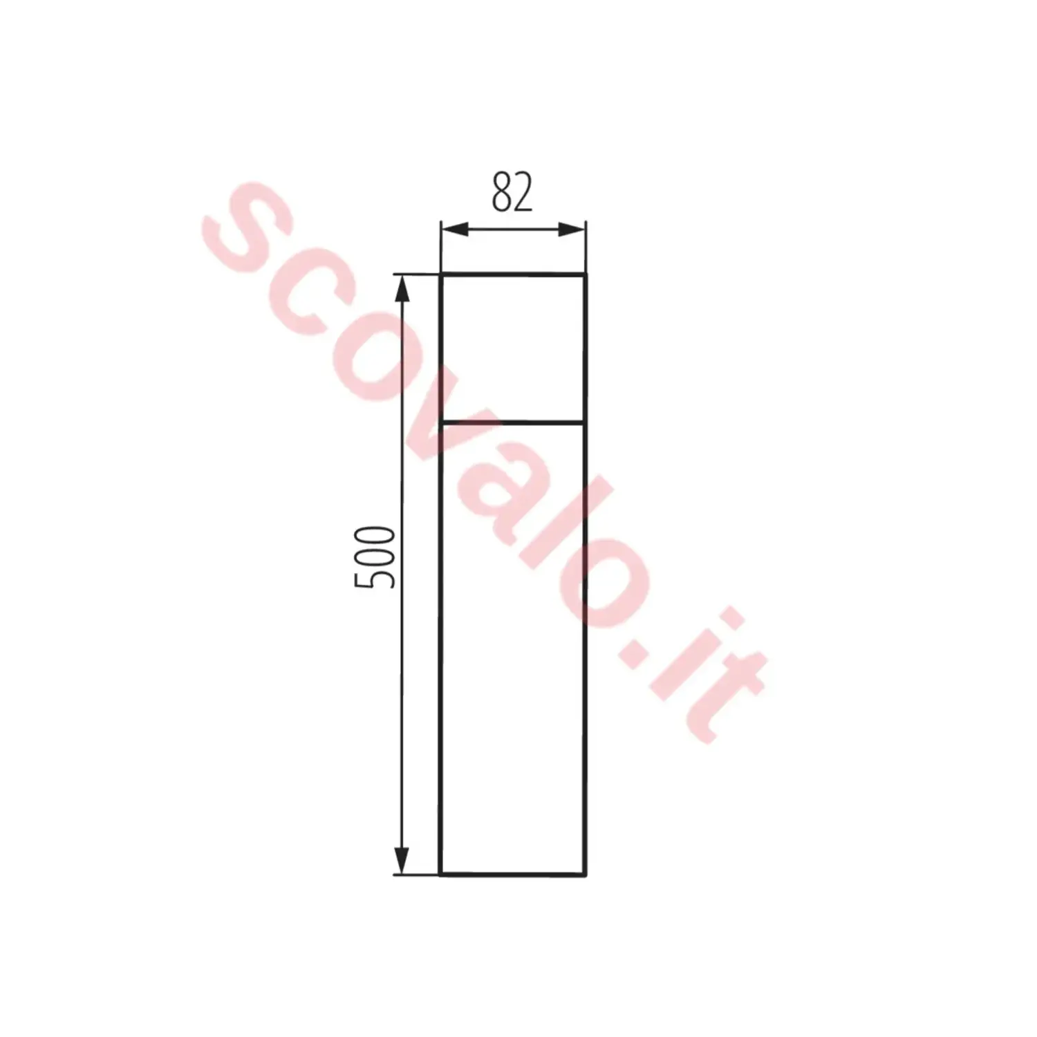 immagine lampioncino lampione palo da giardino e27 antracite 1 luce 50 cm basamento