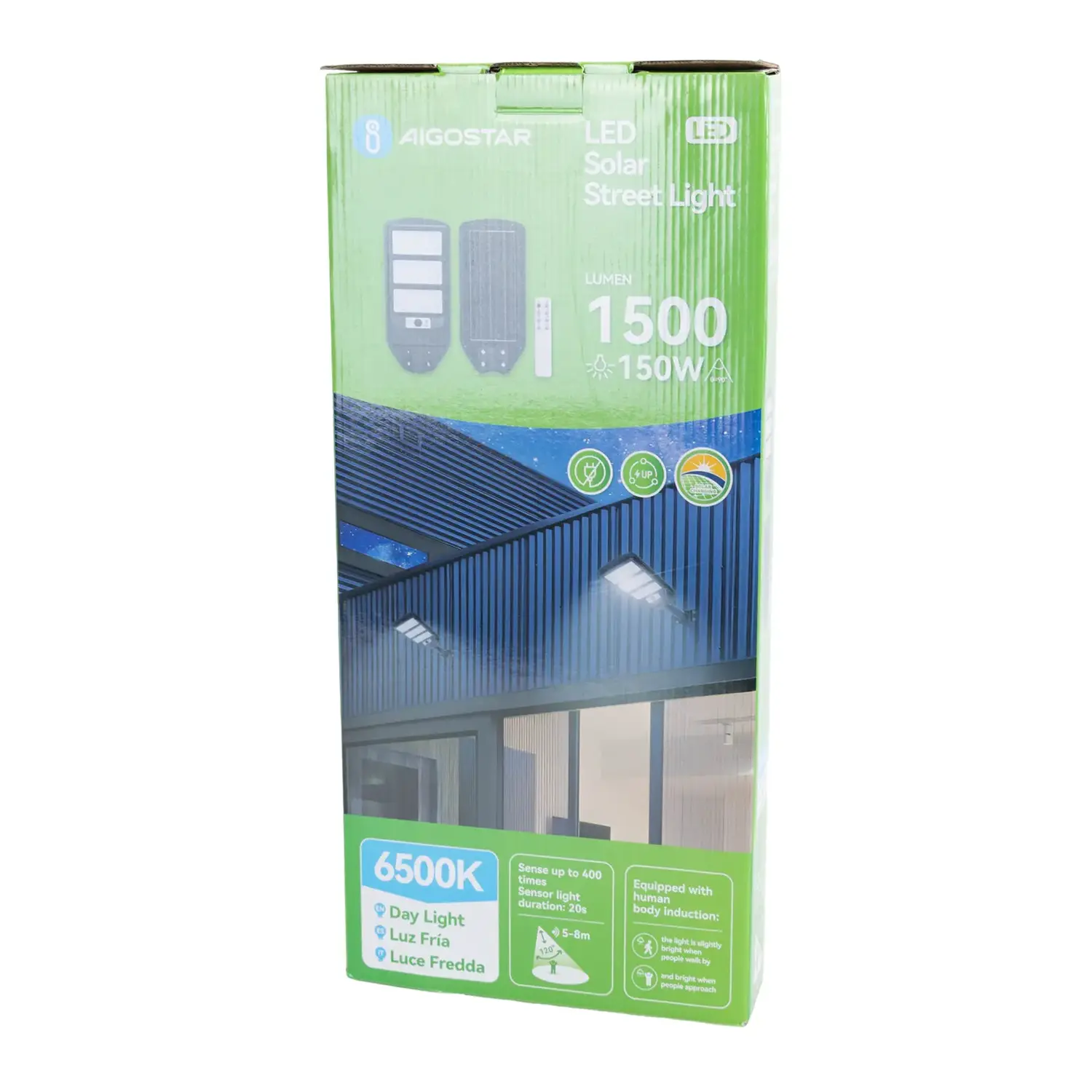 immagine Lampione solare 150W 6500K serie 02