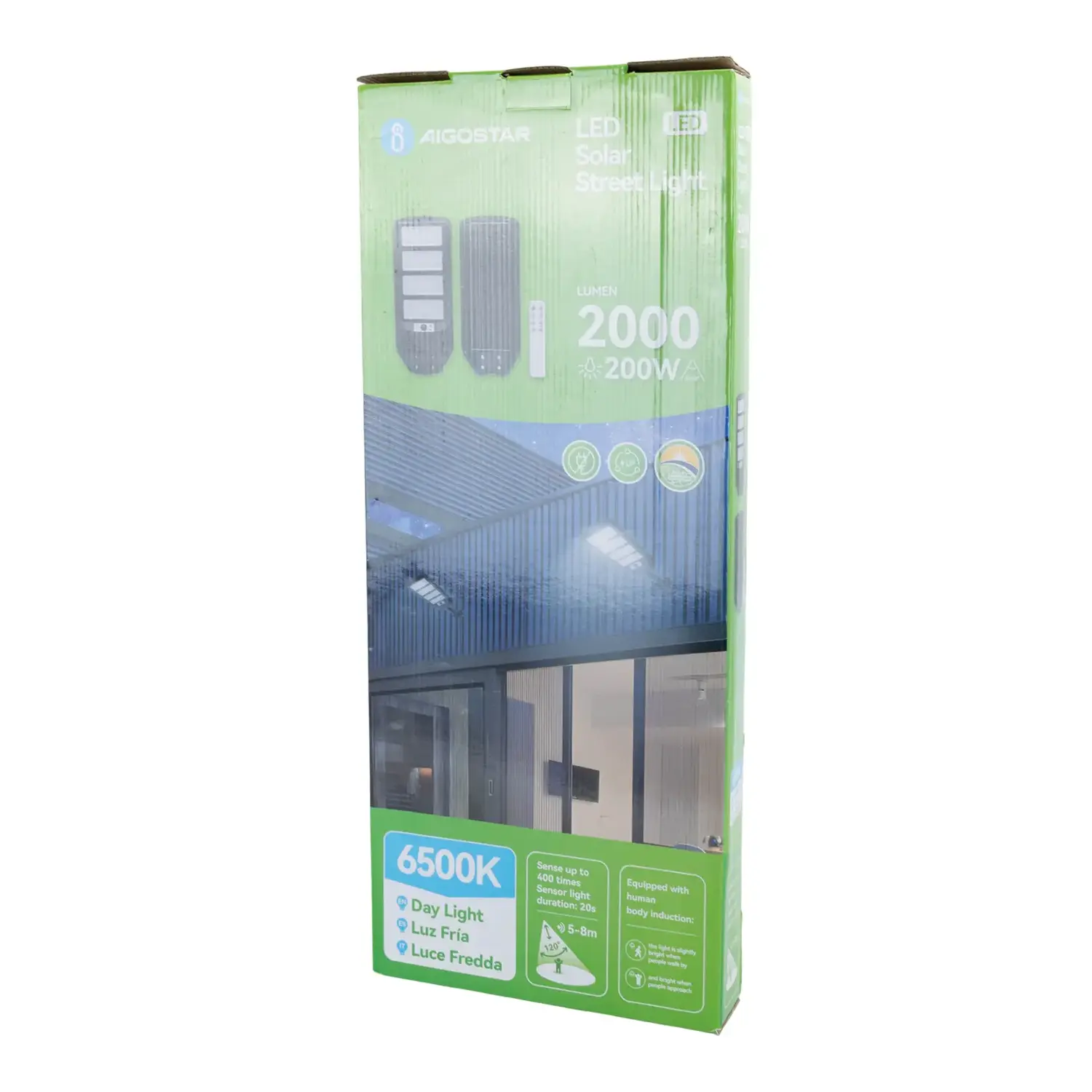 immagine Lampione solare 200W 6500K serie 02