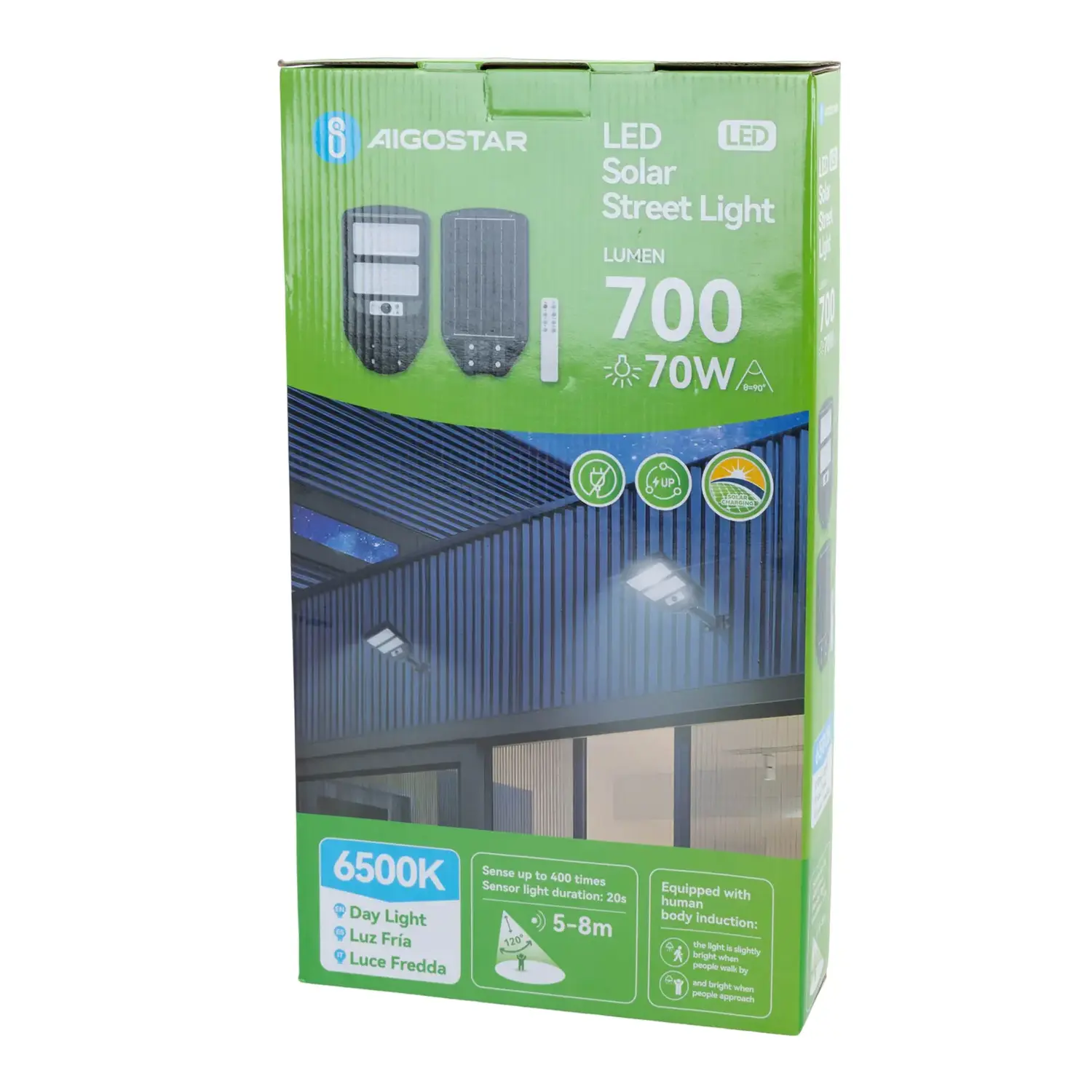 immagine Lampione solare 70W 6500K serie 02