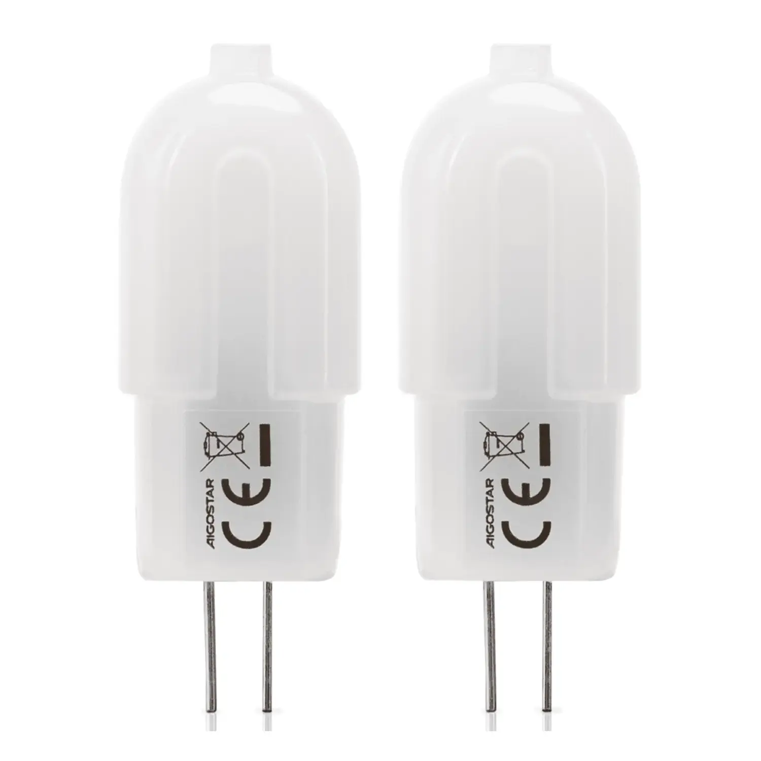 immagine del prodotto Lampadina led bianco latte g4 1,70 watt bianco caldo 2 pezzi