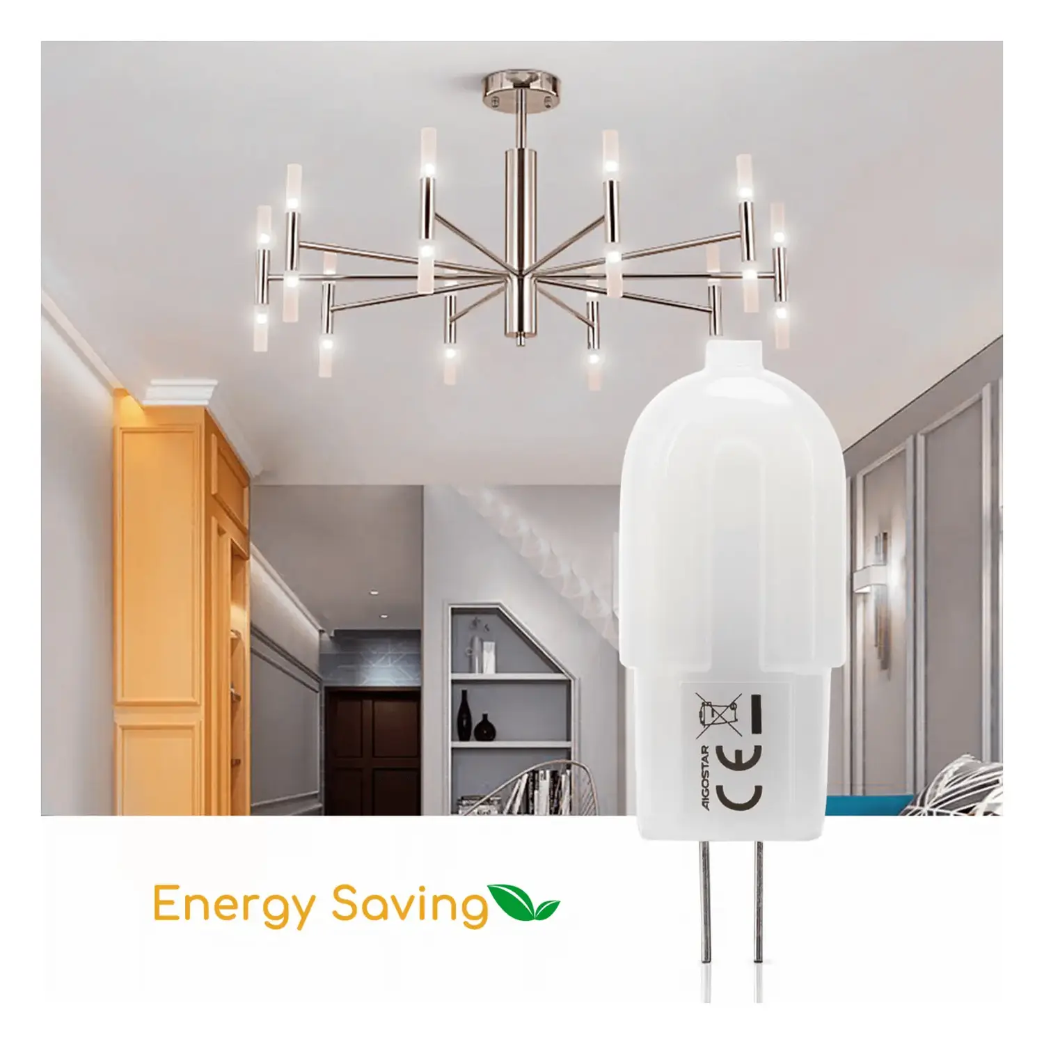 immagine Lampadina led bianco latte g4 1,70 watt bianco freddo