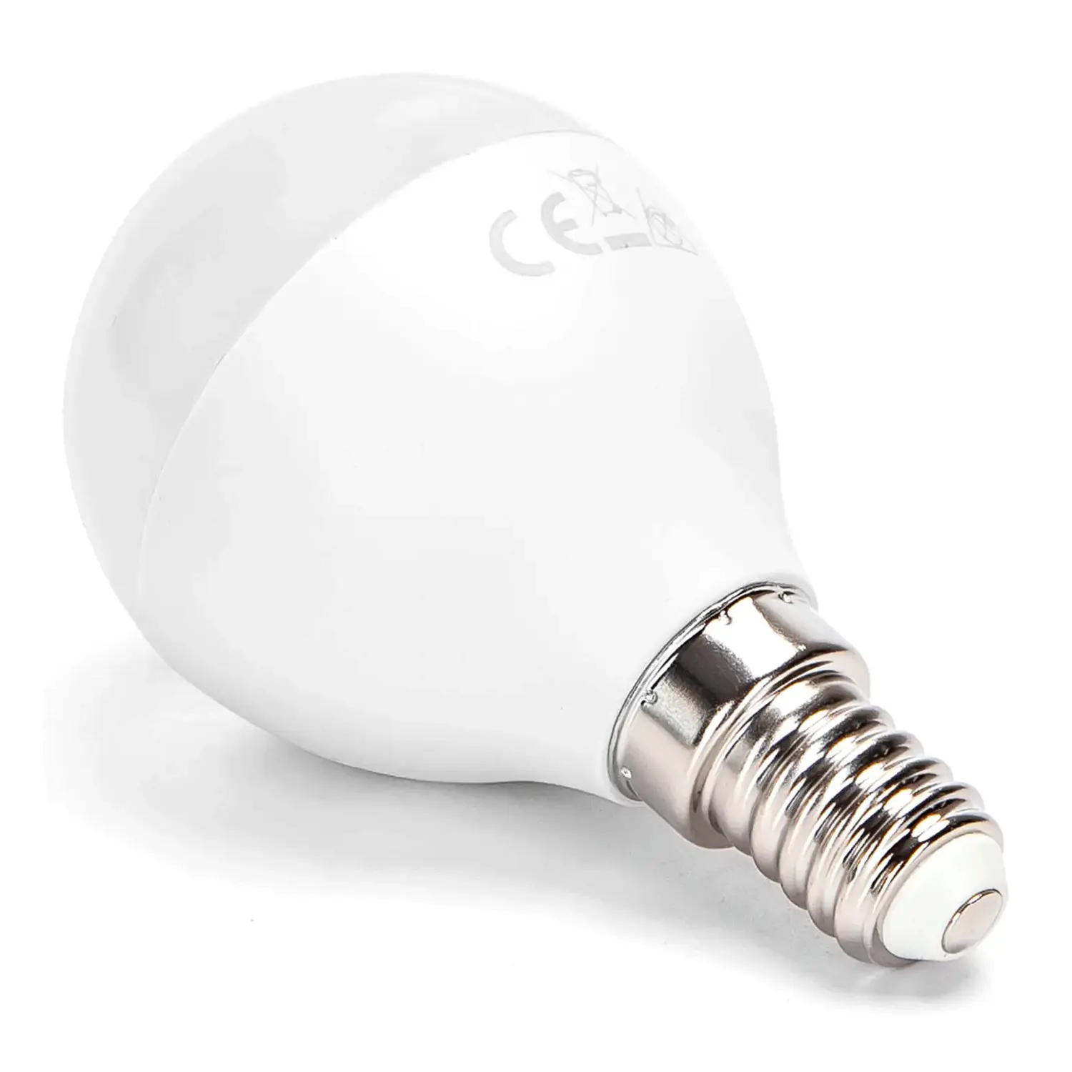 immagine lampadina led G45 e14 8 watt bianco freddo