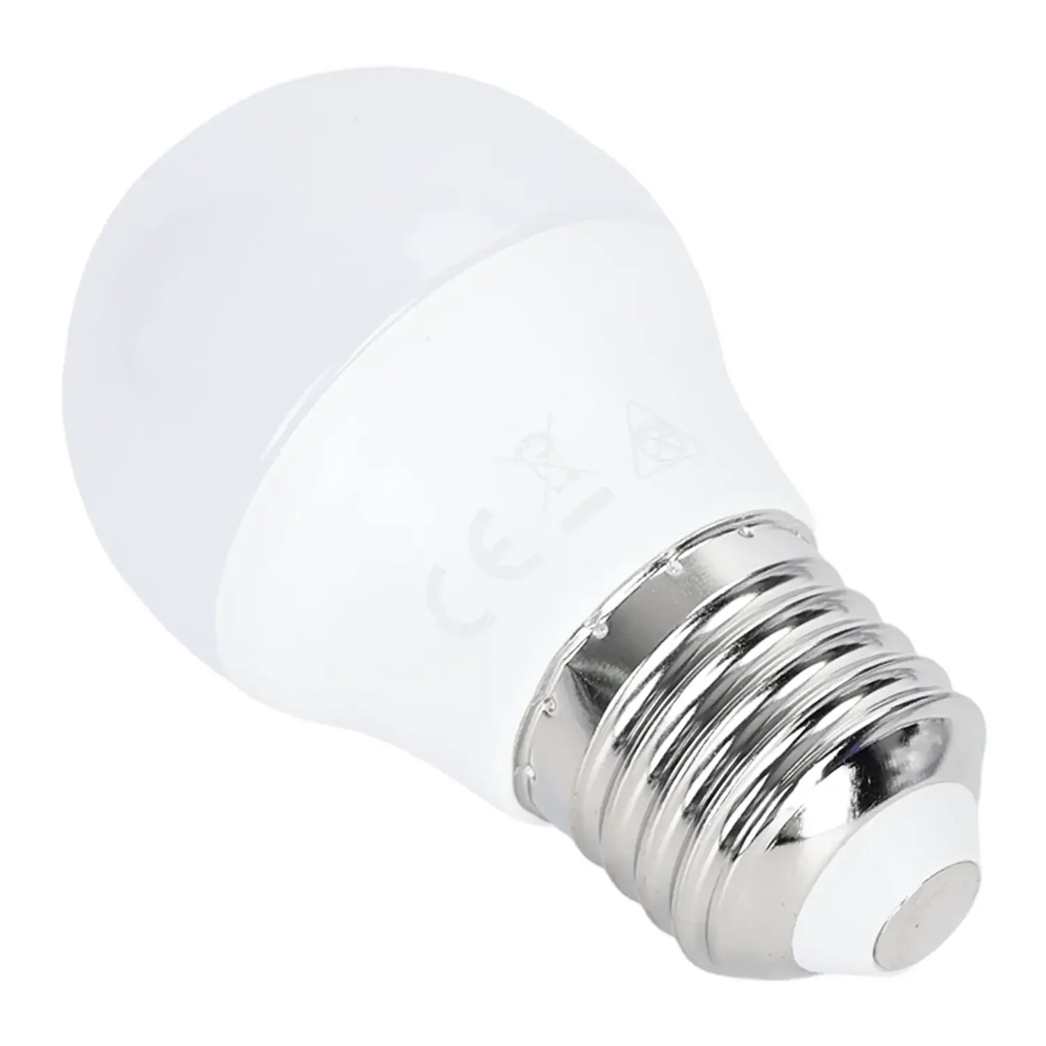 immagine lampadina led G45 e27 8 watt bianco freddo 2 pezzi