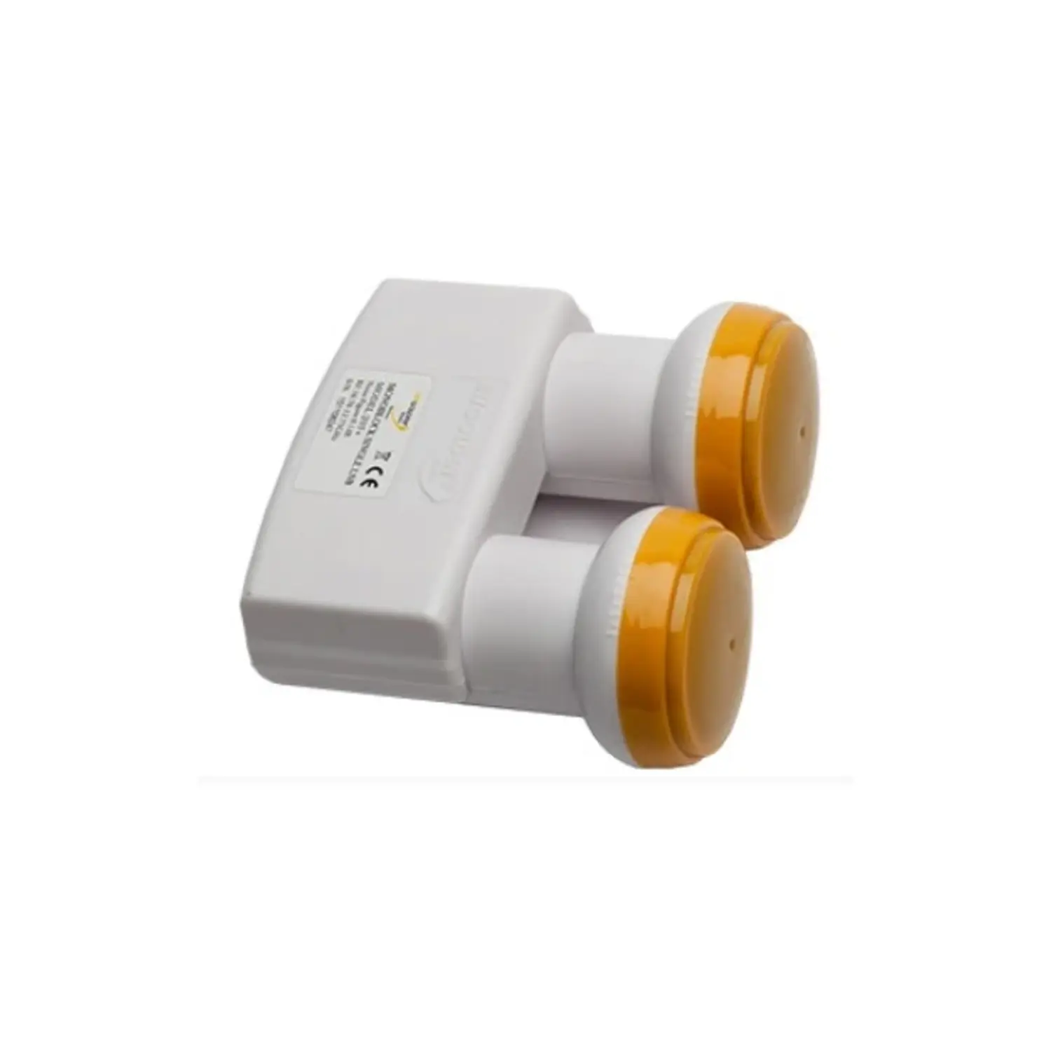 immagine lnb convertitore monoblocco hotbird e astra dual feed filtro lte 4k full hd 2 uscite