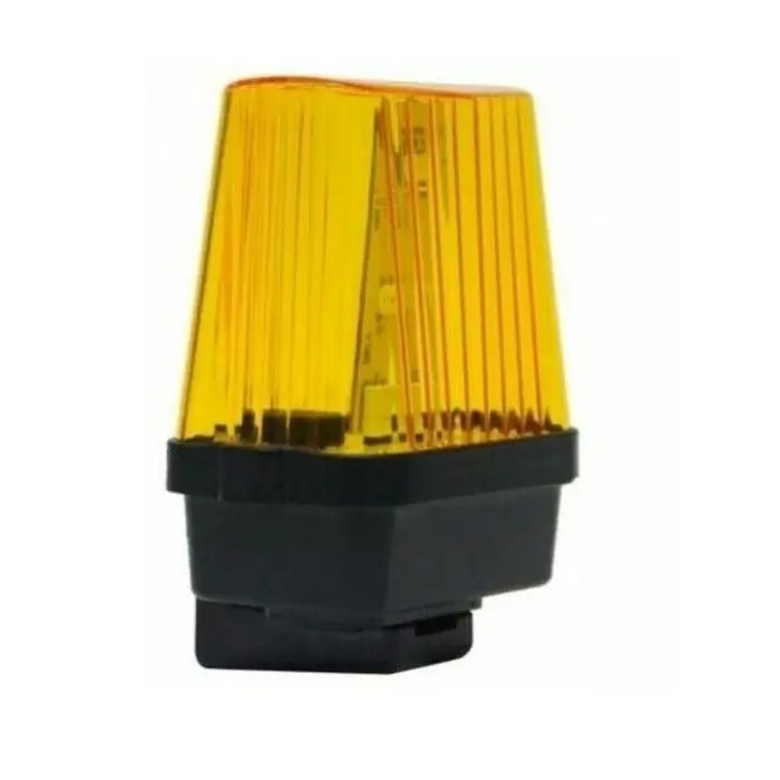 immagine del prodotto luce lampeggiante led 12v 24v 230v cancello serranda con antenna integrata