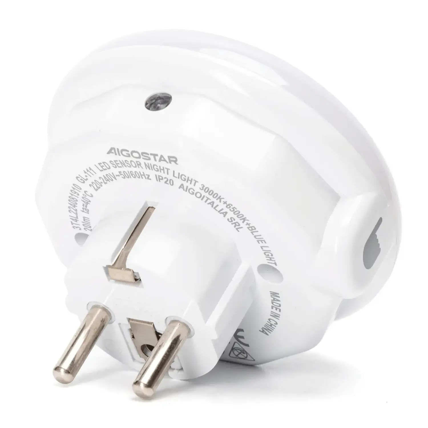 immagine Luce notturna LED con sensore 0.6W 3000K