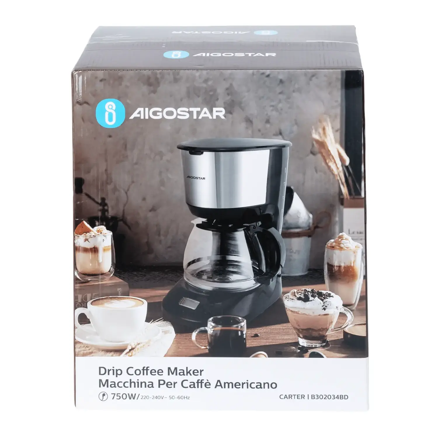 immagine Macchina per caffè americano 750W 1.25L