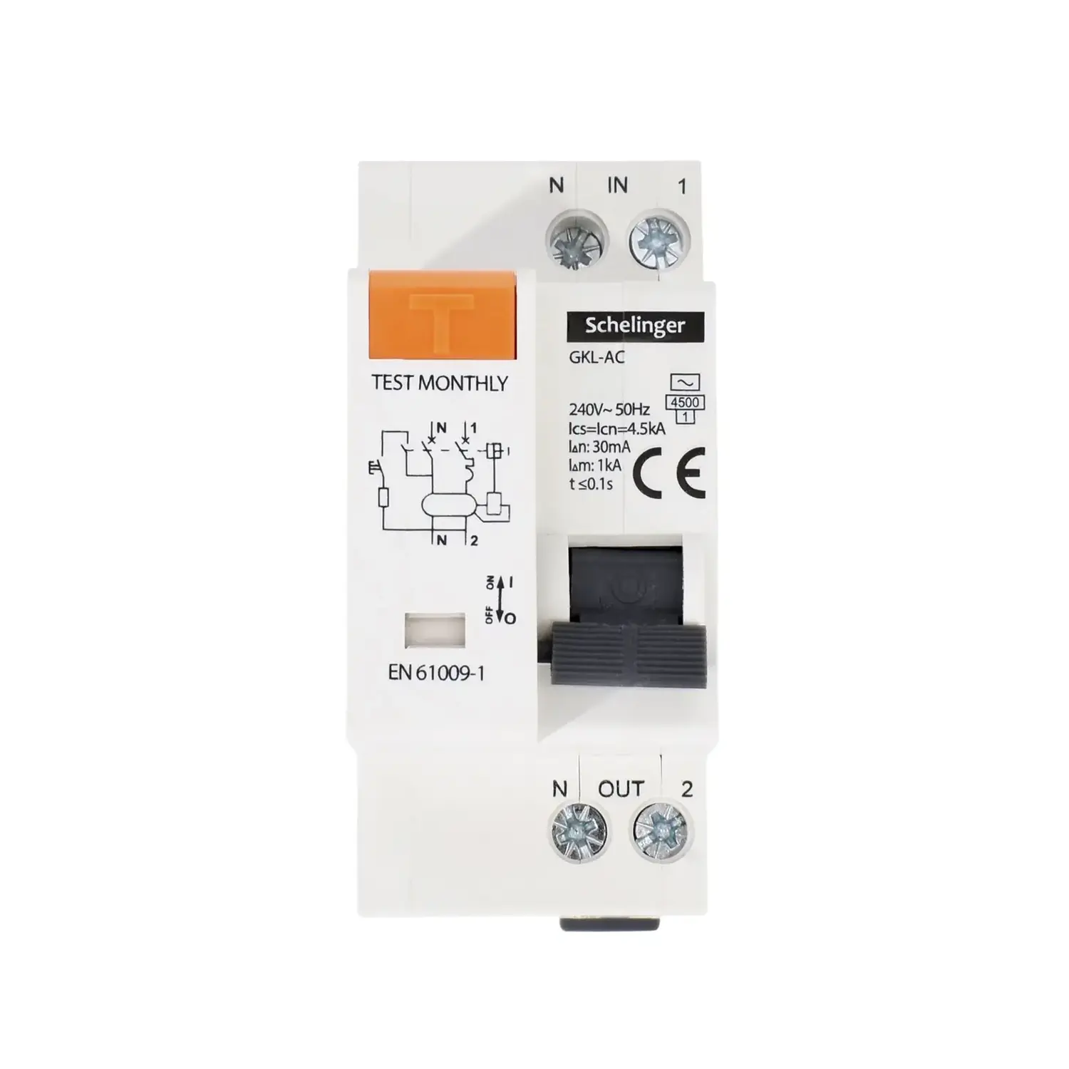 immagine del prodotto magnetotermico differenziale 30ma 4.5 ka interruttore salvavita 25a