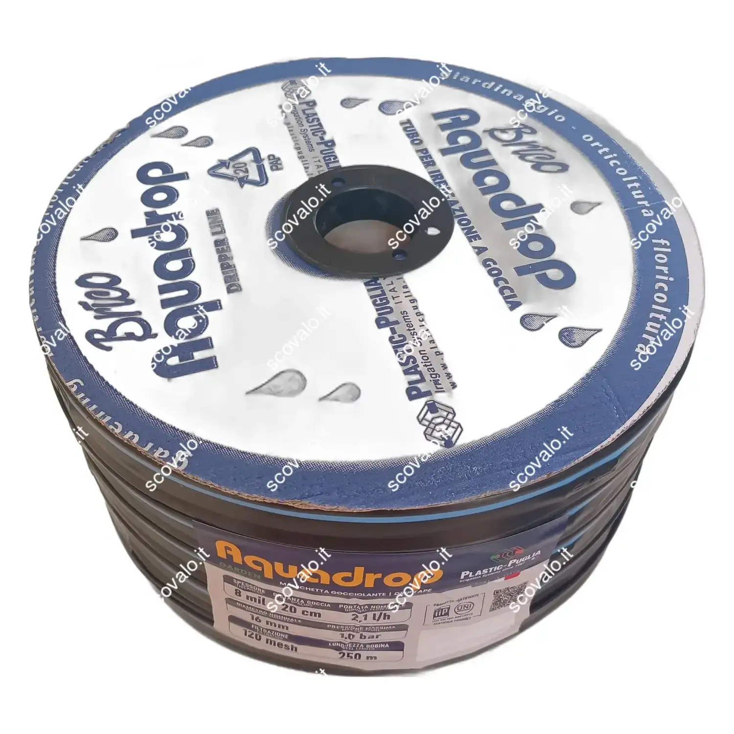 immagine manichetta irrigazione ala gocciolante 16mm passo 20 cm 250 mt