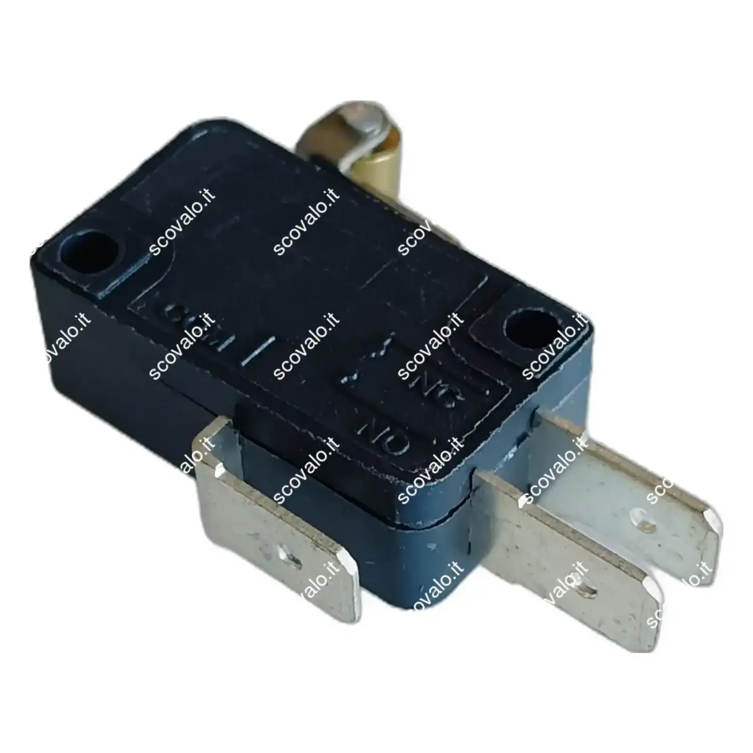 immagine microswitch a leva corta con rotella micro switch 250v nero