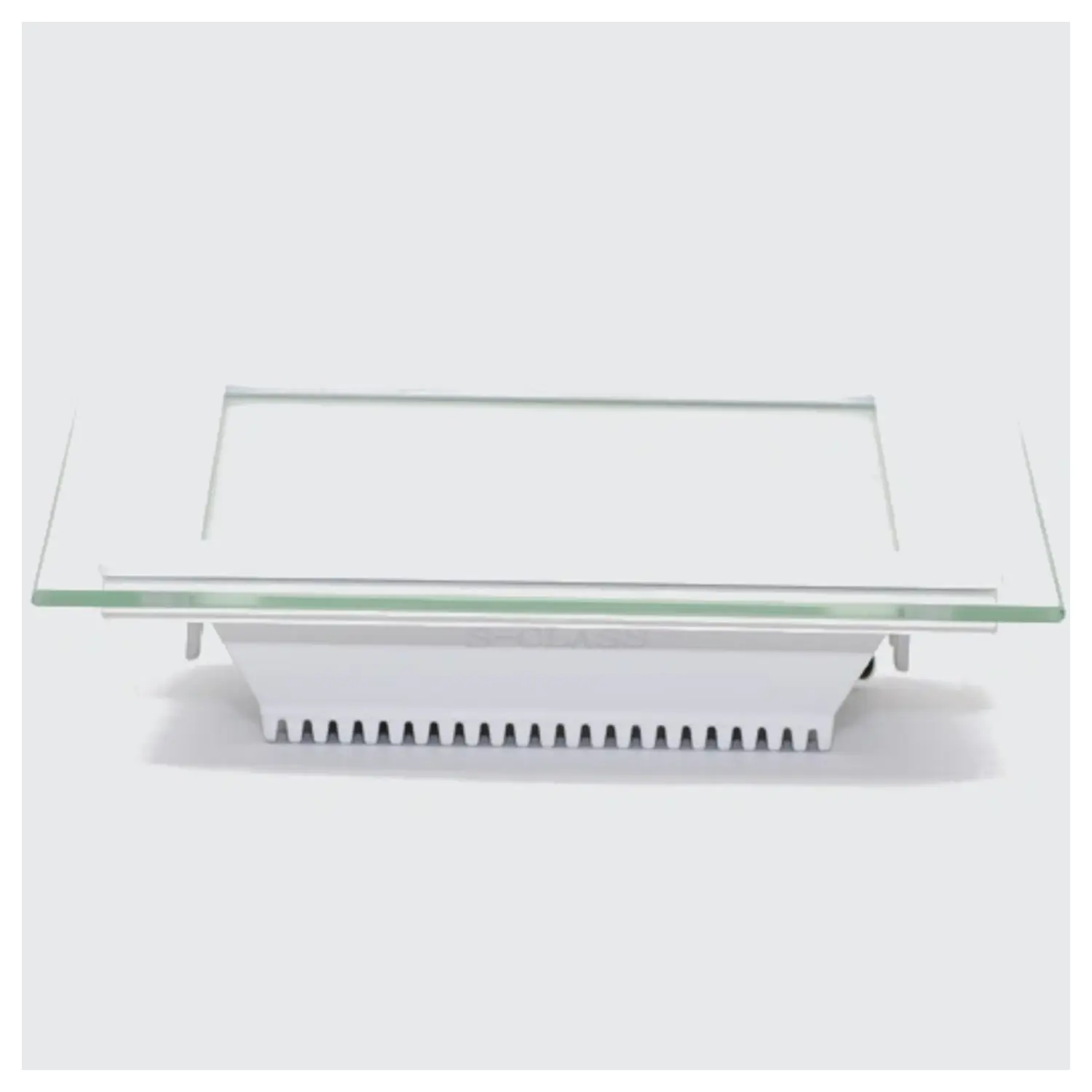 immagine mini pannel incasso cornice vetro quadrato IP20 fisso CE bianco caldo bianco 6 watt 220-240 volt 120° tec 622877