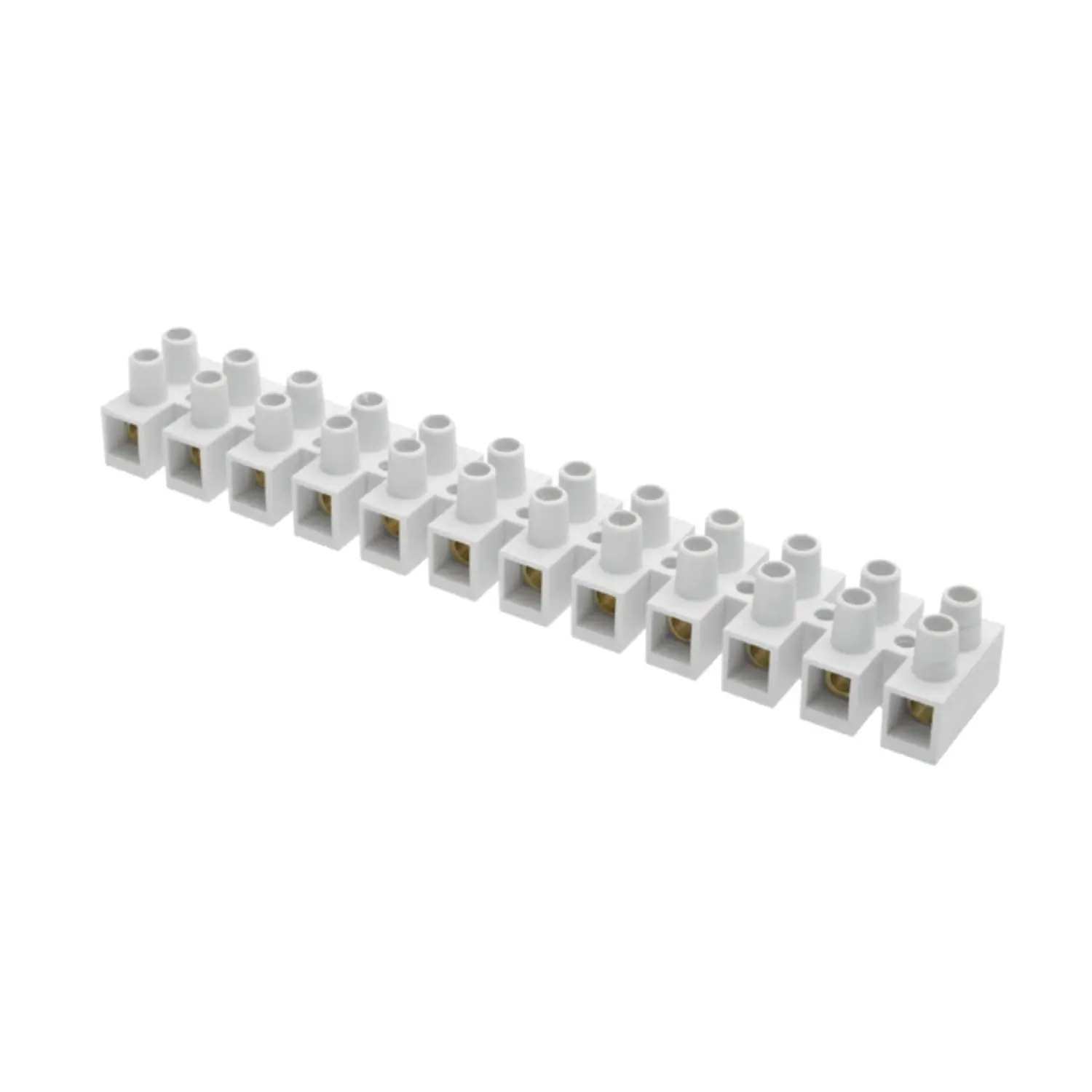 immagine del prodotto morsettiera elettrica morsetto mammut 10 mm bianco