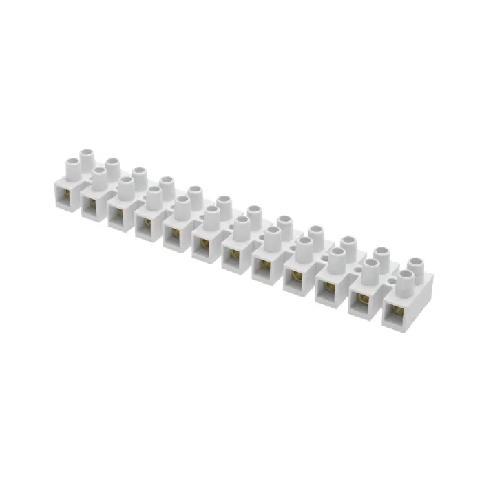 immagine del prodotto morsettiera elettrica morsetto mammut 4 mm bianco