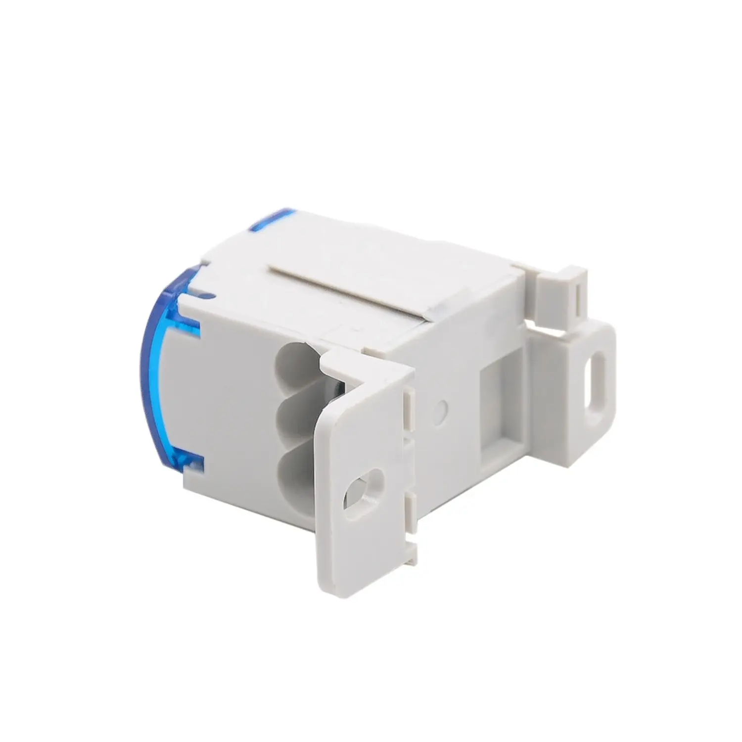 immagine morsettiera elettrica equipotenziale barra din ukk 80A unipolare