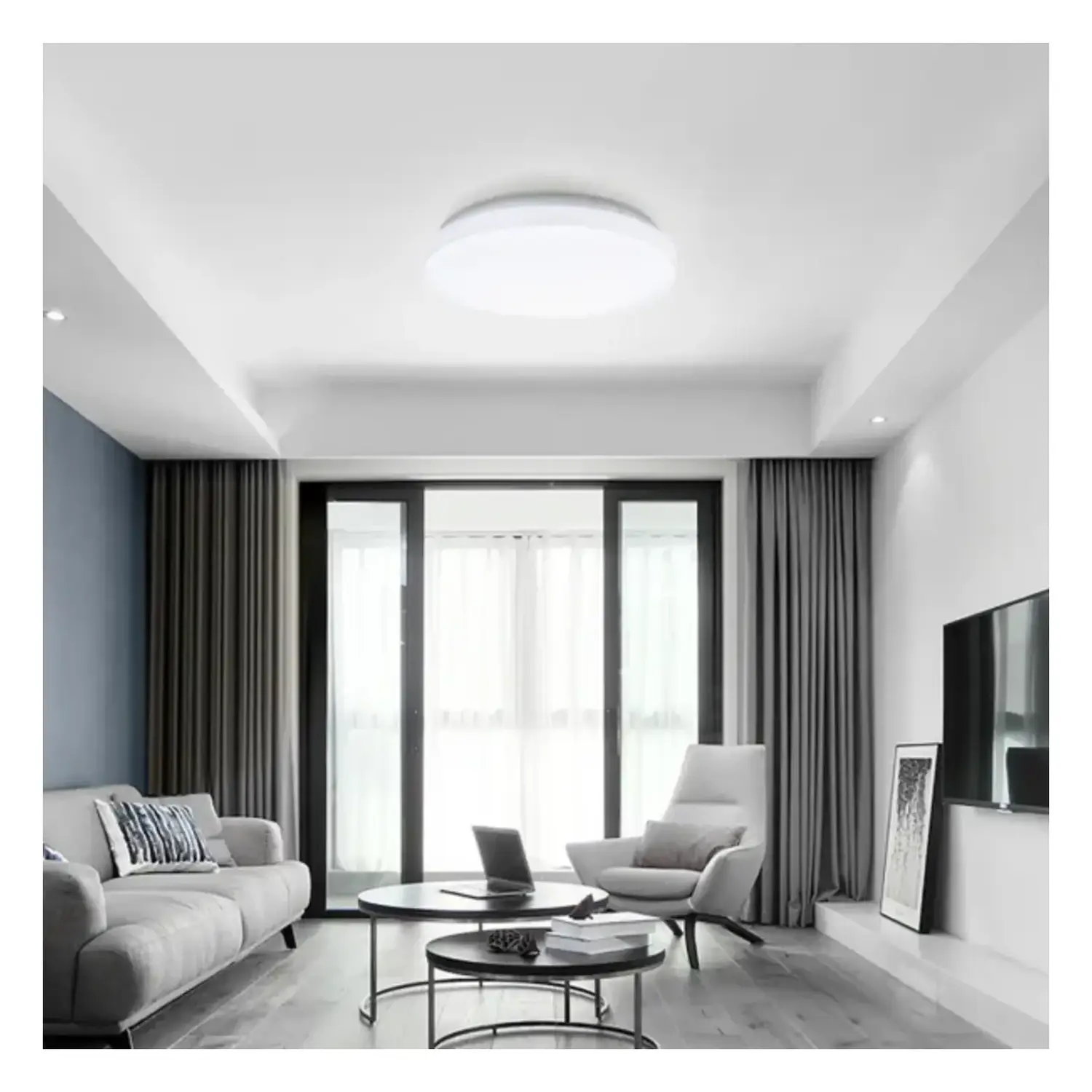 immagine Tubo Neon Circolina Aigostar 32W 6500K Bianco Freddo 2100 Lumen 300x29mm