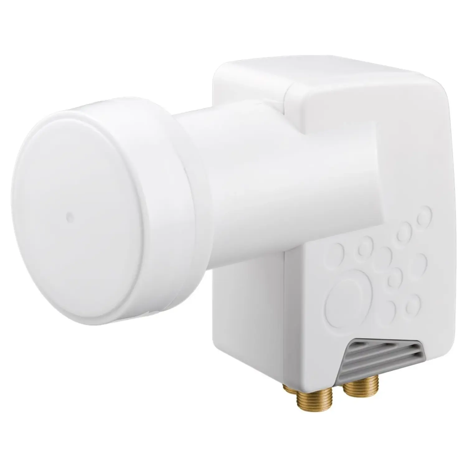 immagine occhio lnb parabola  satellitare indipendente hdtv-3d professionale 4 uscite