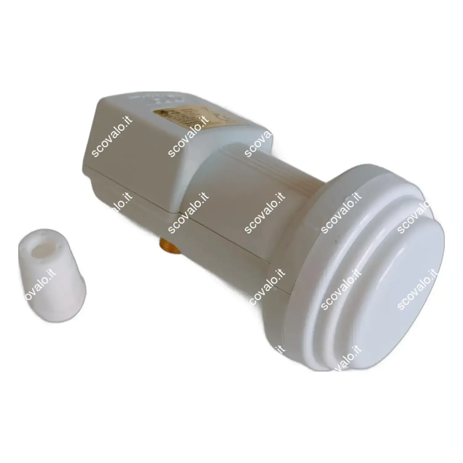 immagine occhio lnb parabola  satellitare indipendente hdtv 4k 8k uhd 3d 1 uscita