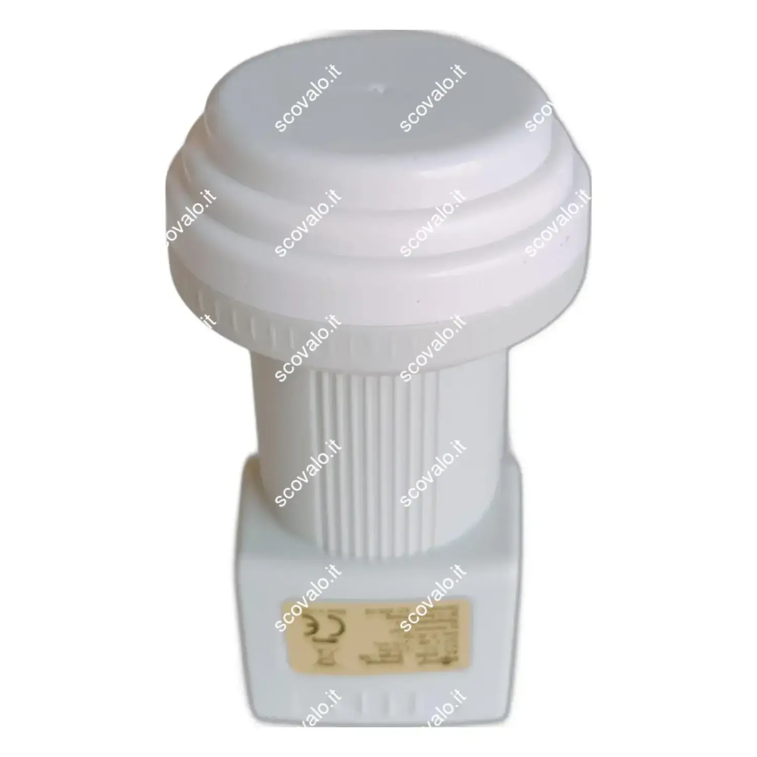 immagine occhio lnb parabola  satellitare indipendente hdtv 4k 8k uhd 3d 1 uscita