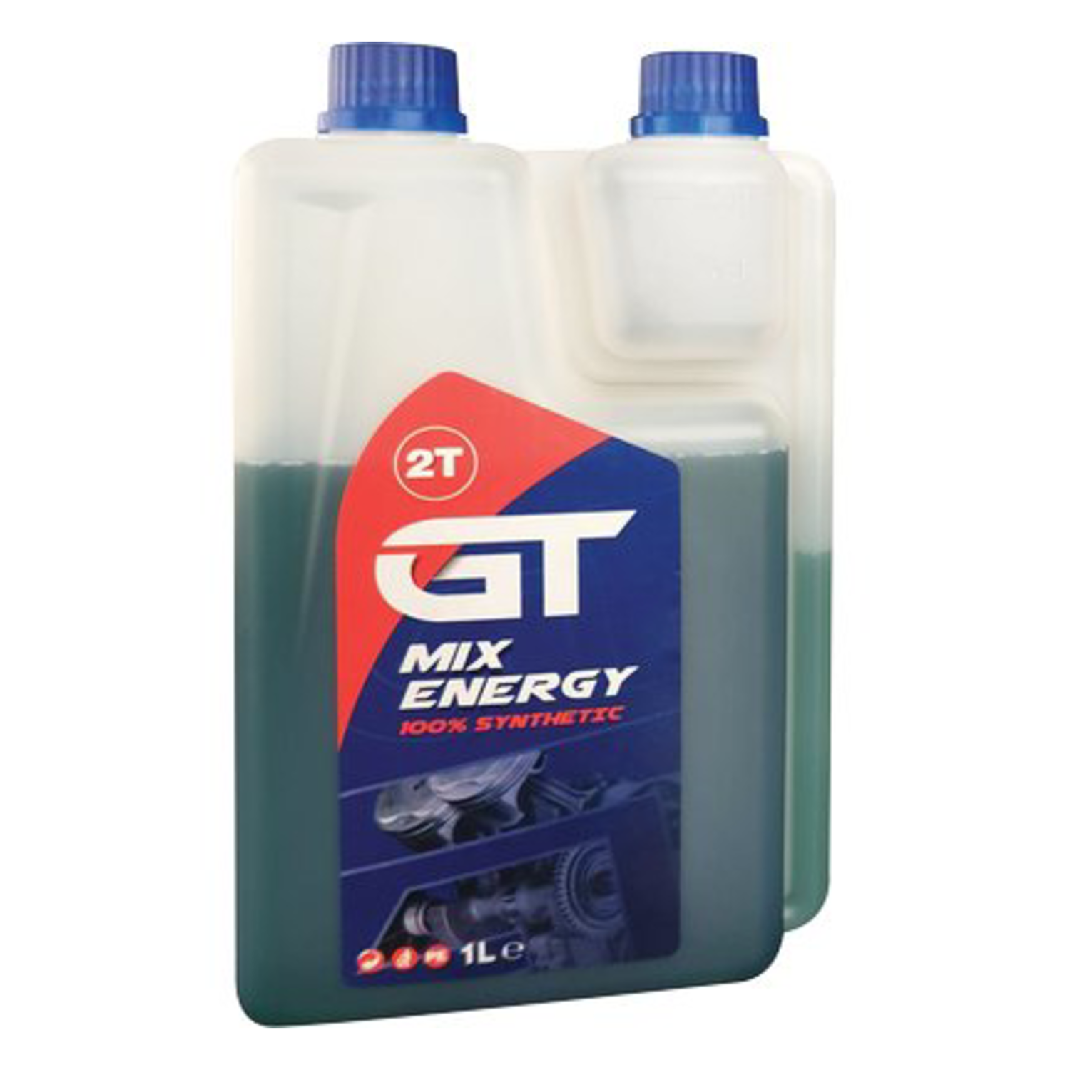 immagine del prodotto olio miscela 100% sintetico better 2t energy 1lt moto ape tagliaerba