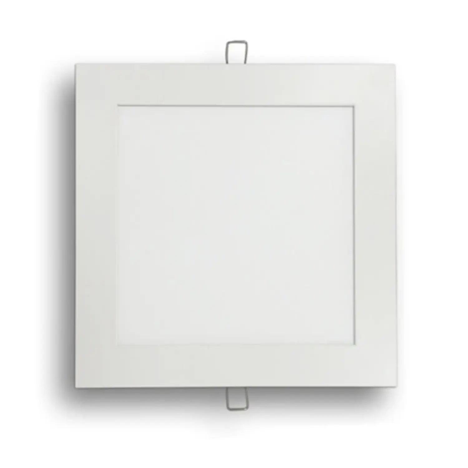 immagine del prodotto pannello led slim faretto incasso chip samsung 6 watt bianco caldo quadrato