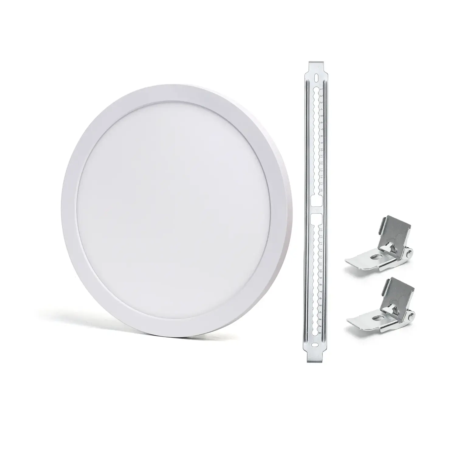 immagine del prodotto pannello luminoso led da incasso regolabile ultra slim 24 watt tondo