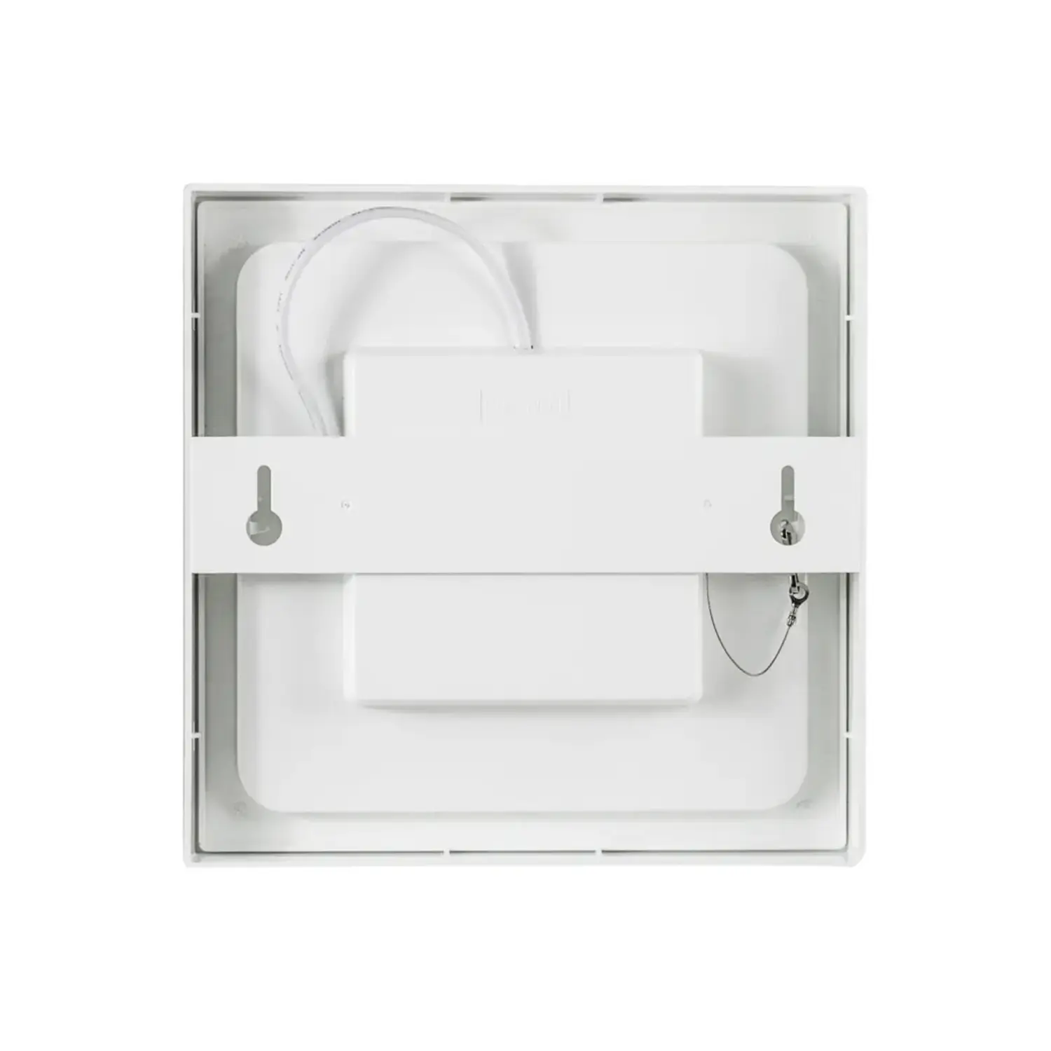 immagine plafoniera pannello led da soffitto lampadario lampada 18 watt bianco caldo quadrato