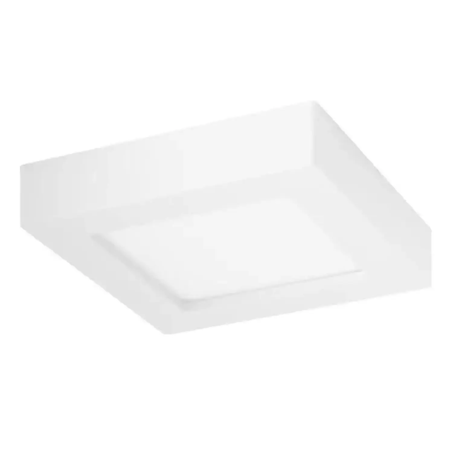 immagine del prodotto plafoniera led da soffitto applique interno pannello 18 watt bianco caldo quadrato