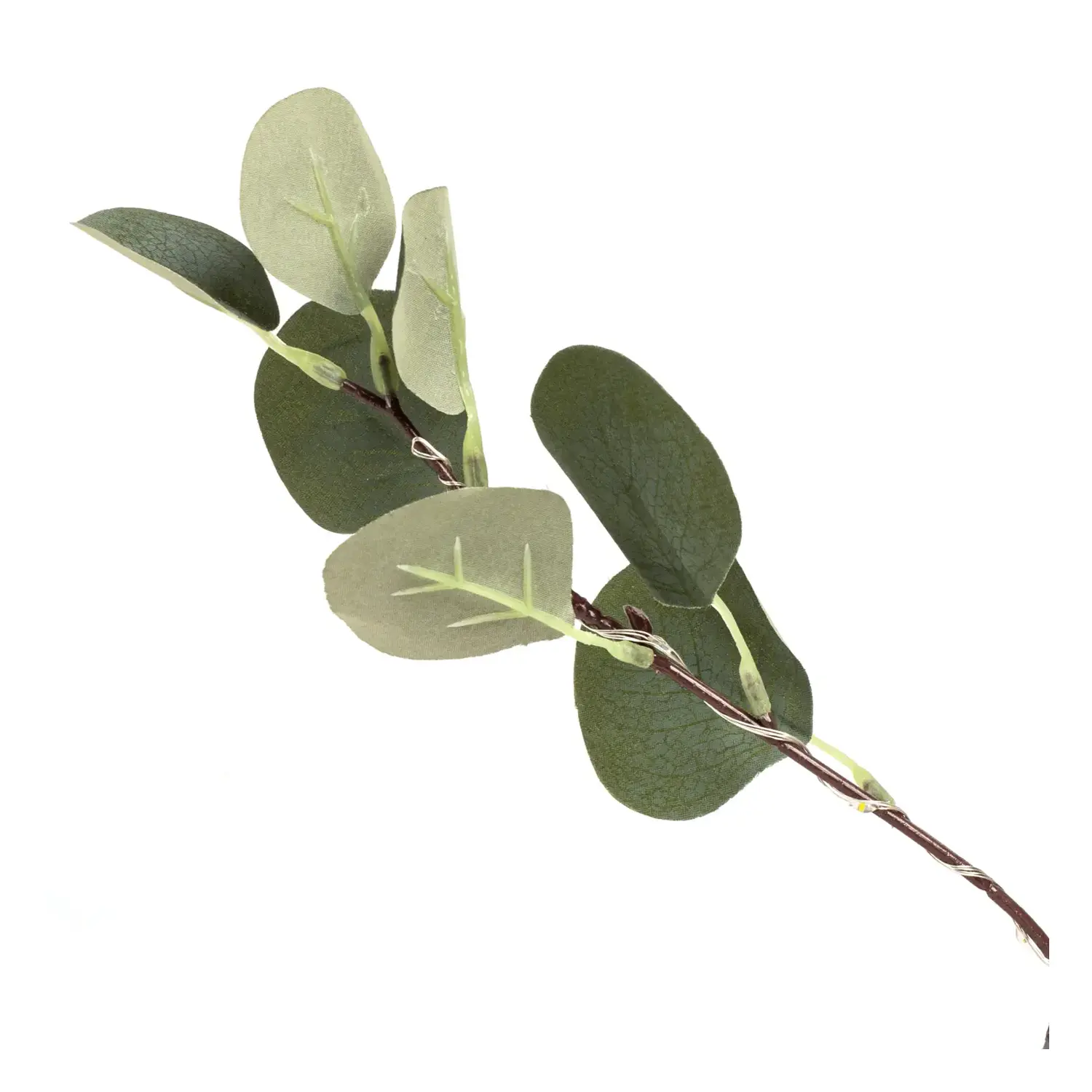 immagine Piante artificiali luminose solari, albero di eucalipto 2m + 1,5m 210LED