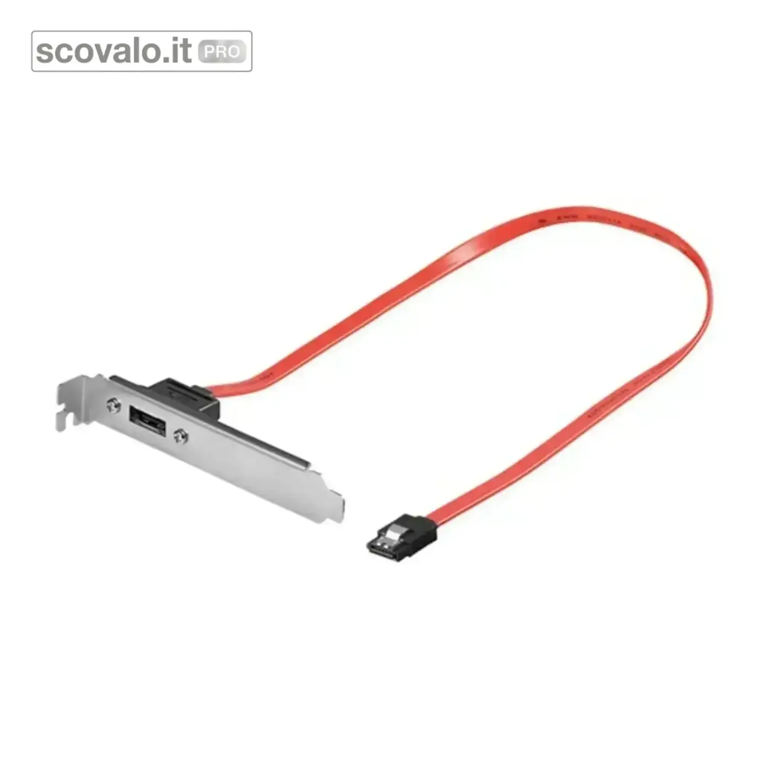 immagine del prodotto Piastra Slot eSATA da Mainboard a 1 Presa Externa 0.5m 3.0 Gb/s SATA