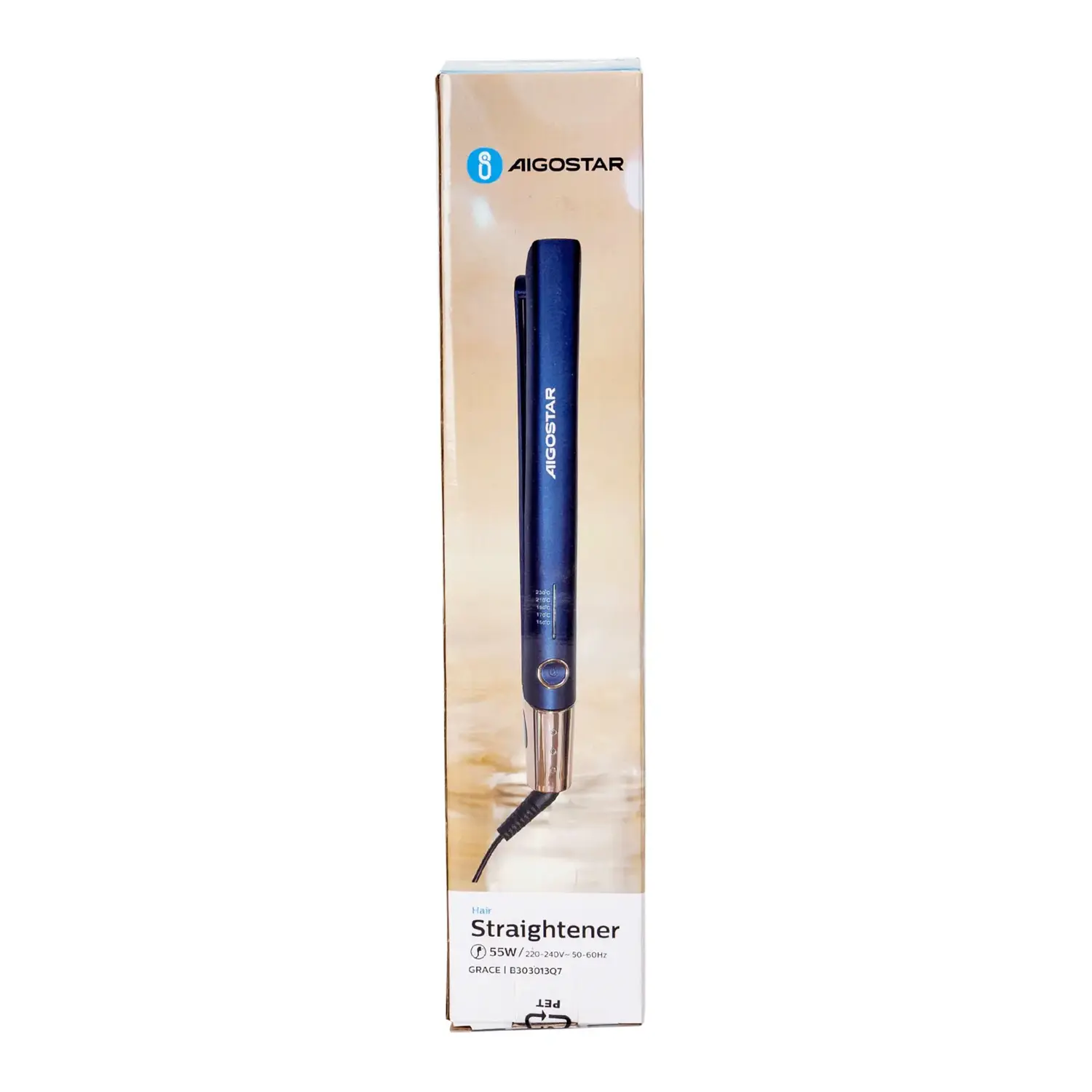 immagine Piastra per capelli 55W cinque livelli di regolazione della temperatura