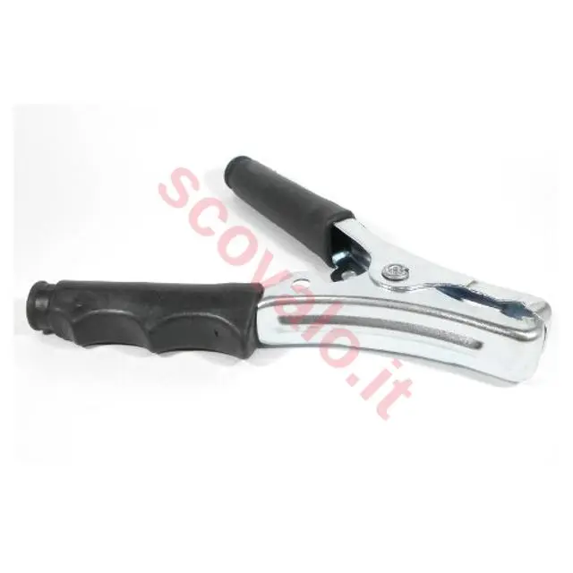 immagine del prodotto pinza coccodrillo per batteria 115mm 60a nero CE var 018496n