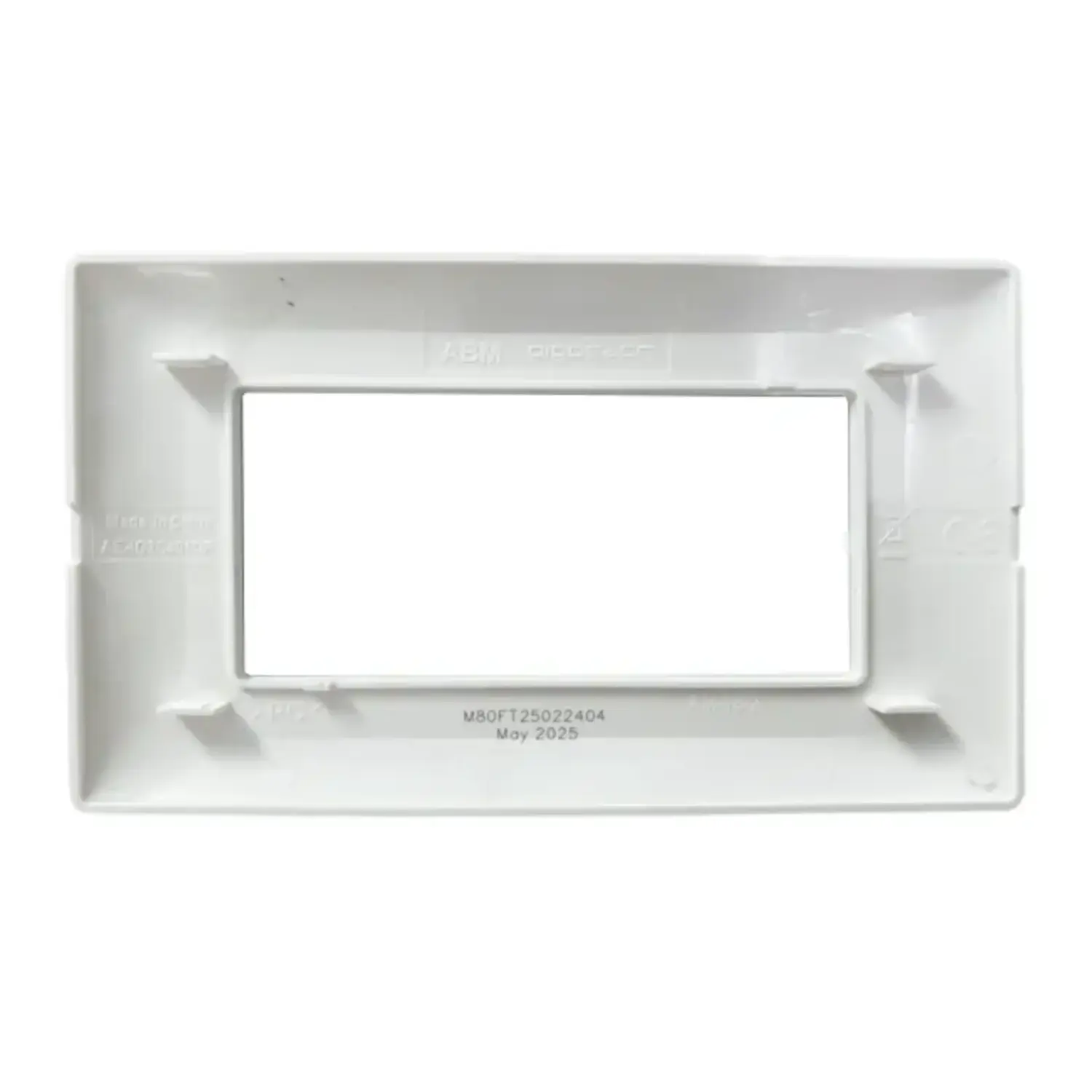 immagine Placca 4 Moduli per Bticino Matix Bianco 143x84mm Incasso