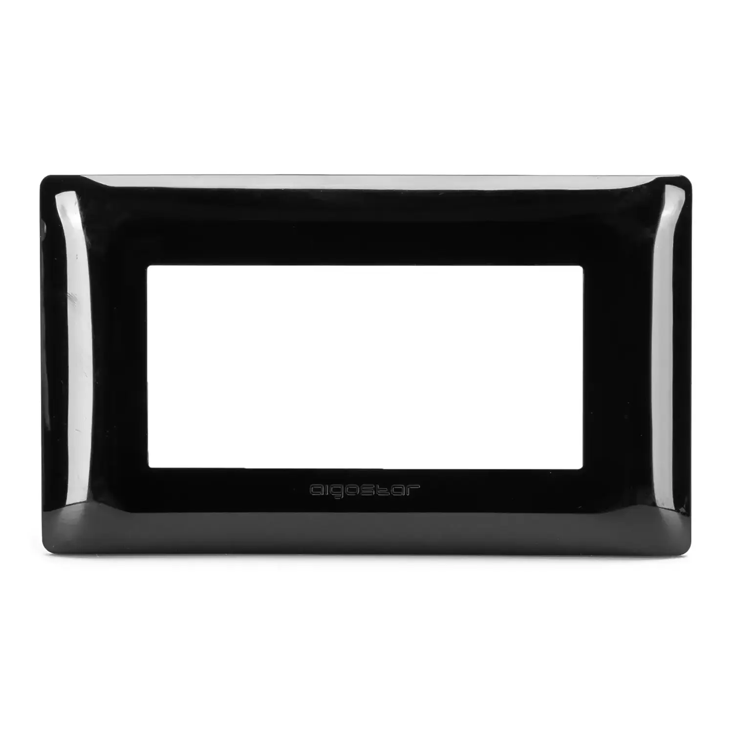 immagine placca compatibile matix colore nero 4 fori