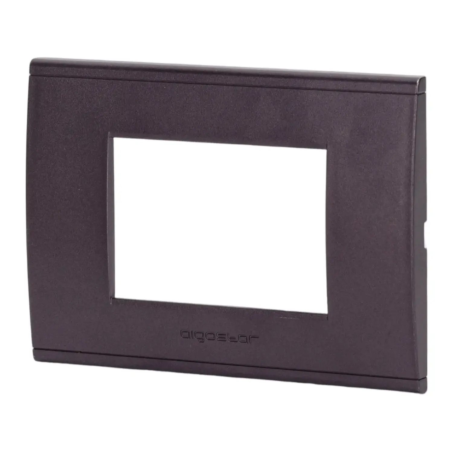 immagine del prodotto placca di plastica compatibile bticino livinglight international grigio lavanda 3 fori