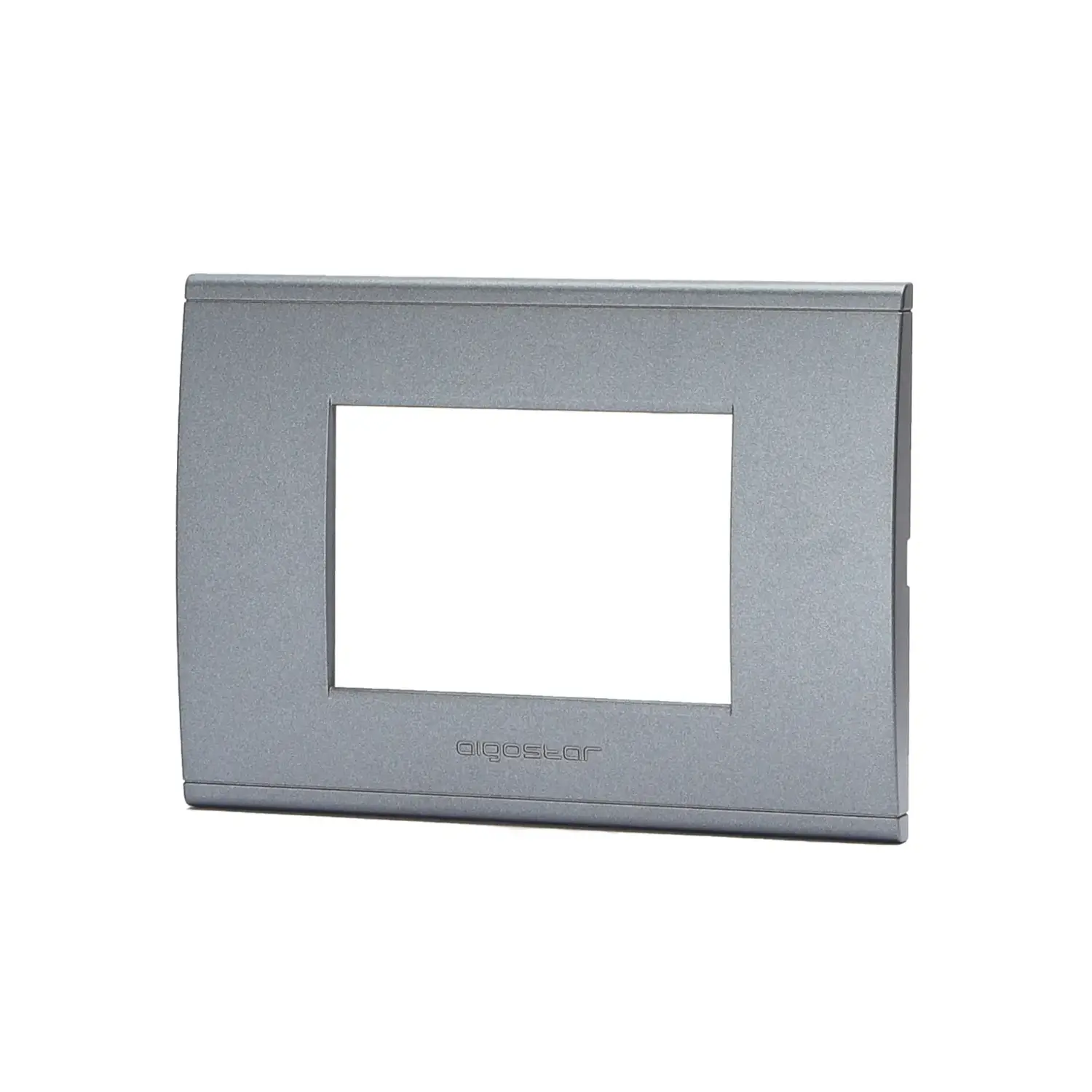 immagine del prodotto placca di plastica compatibile bticino livinglight international grigio 3 fori