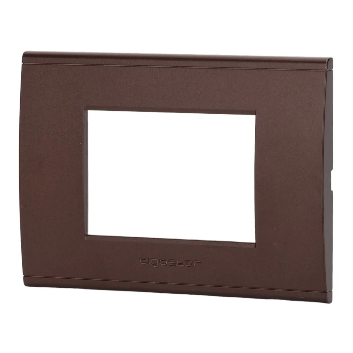 immagine del prodotto placca di plastica compatibile bticino livinglight international marrone 3 fori