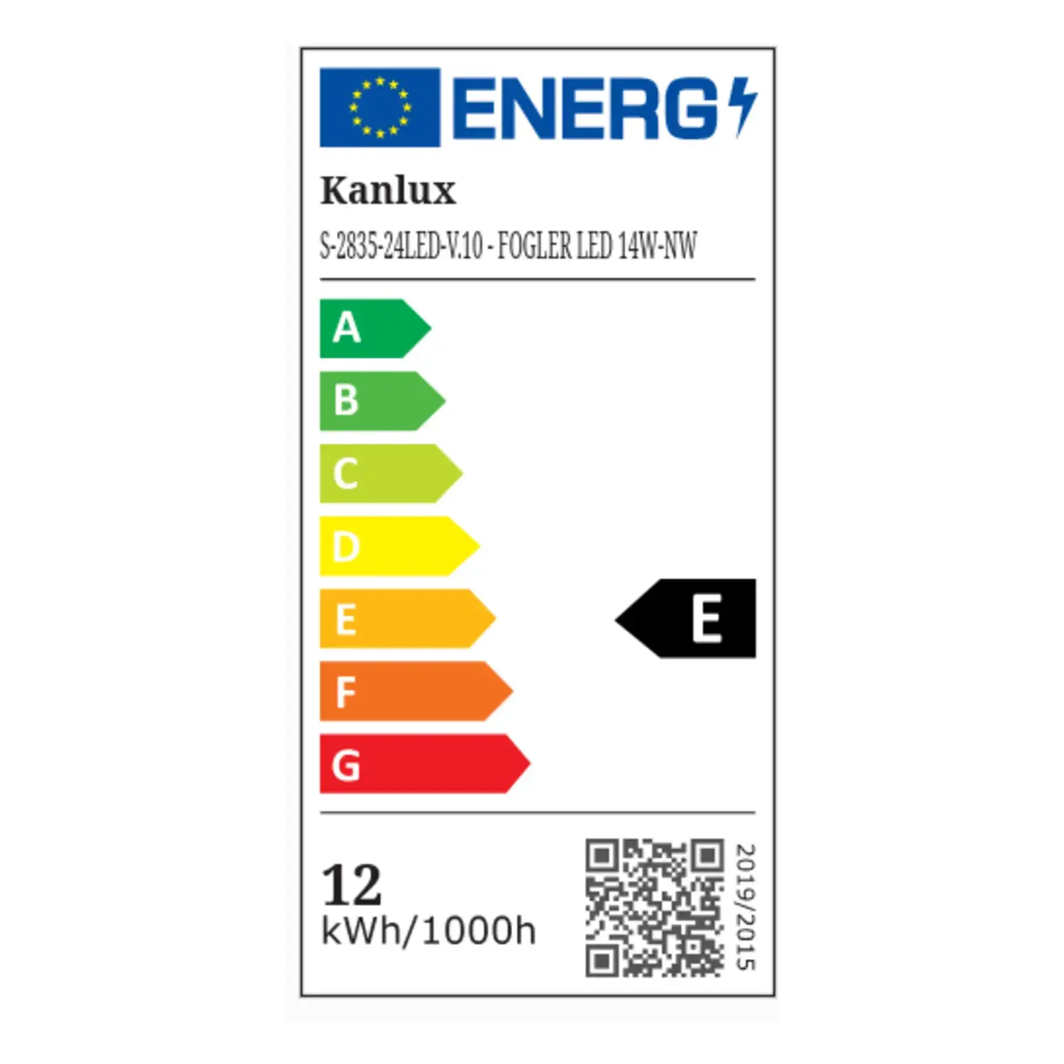 immagine plafoniera a led con sensore di movimento 14 watt bianco naturale