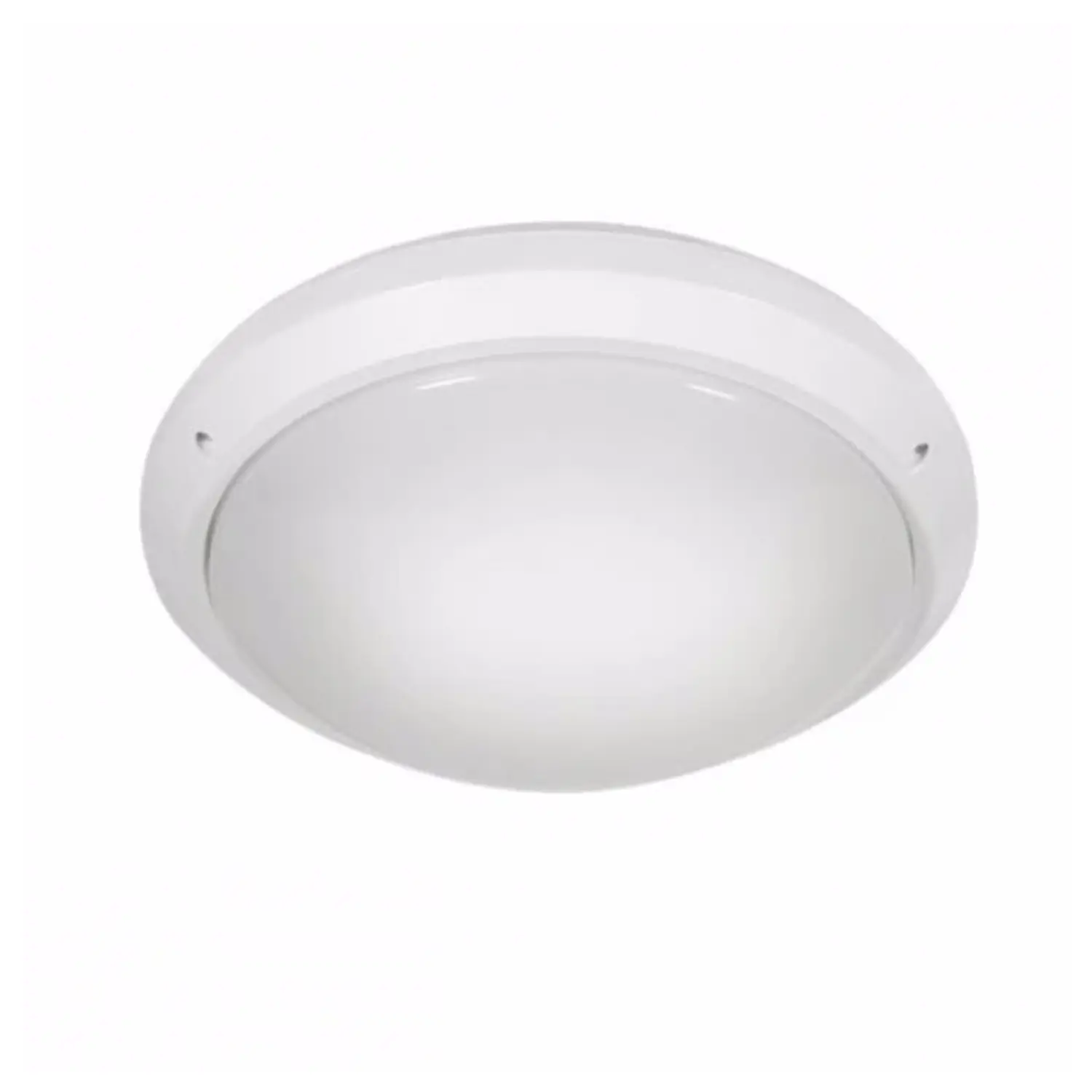 immagine plafoniera da parete tonda bianca stagna cucina bagno soffitto e27 bianco