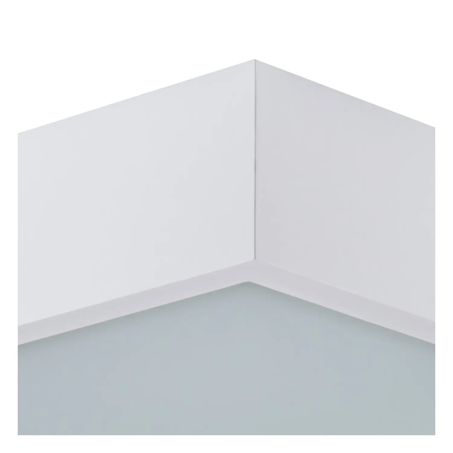 immagine plafoniera legno soffitto e27 305 mm bianco quadrato
