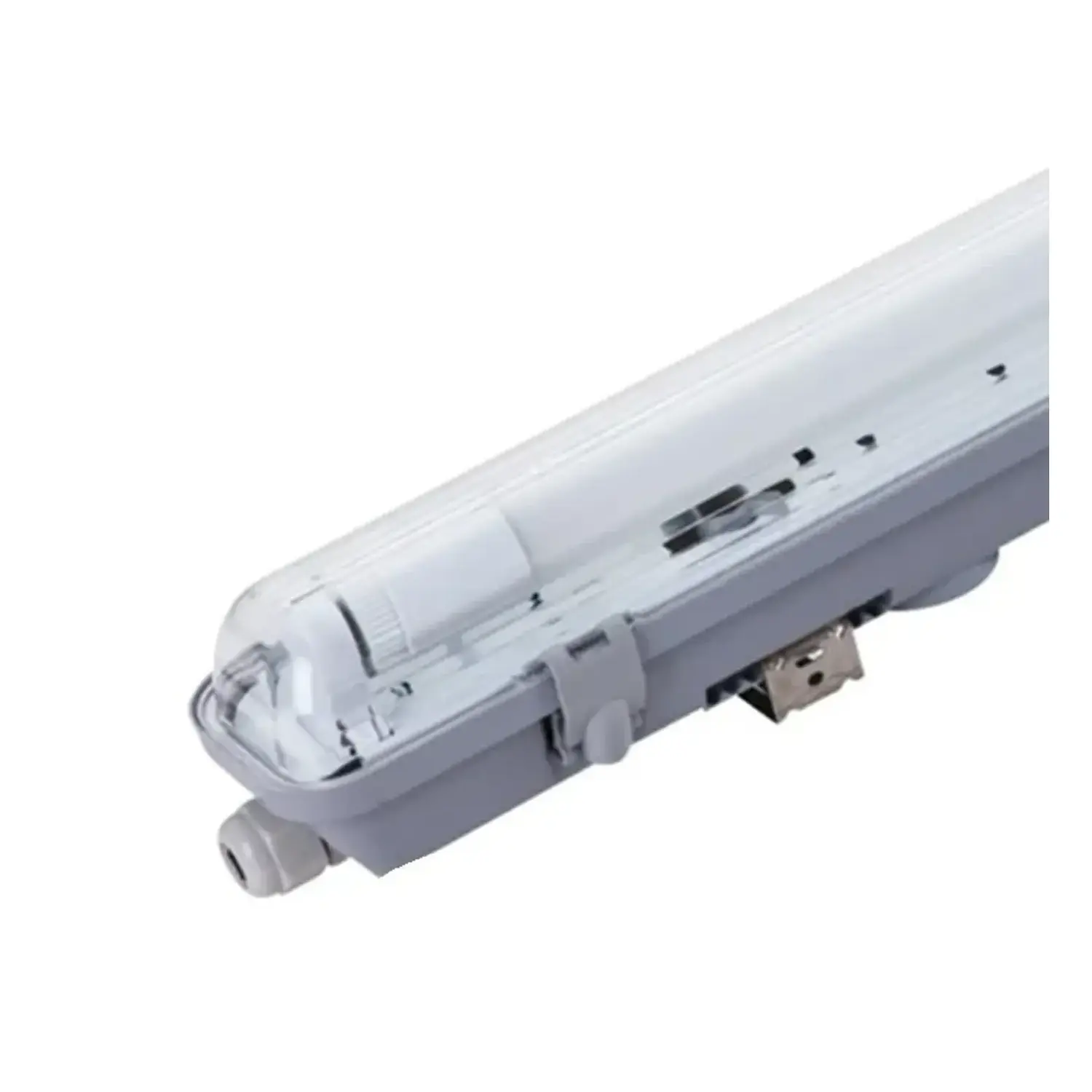 immagine del prodotto plafoniera neon tubi led 1x10 watt stagna bianco naturale 1 luce 60 cm