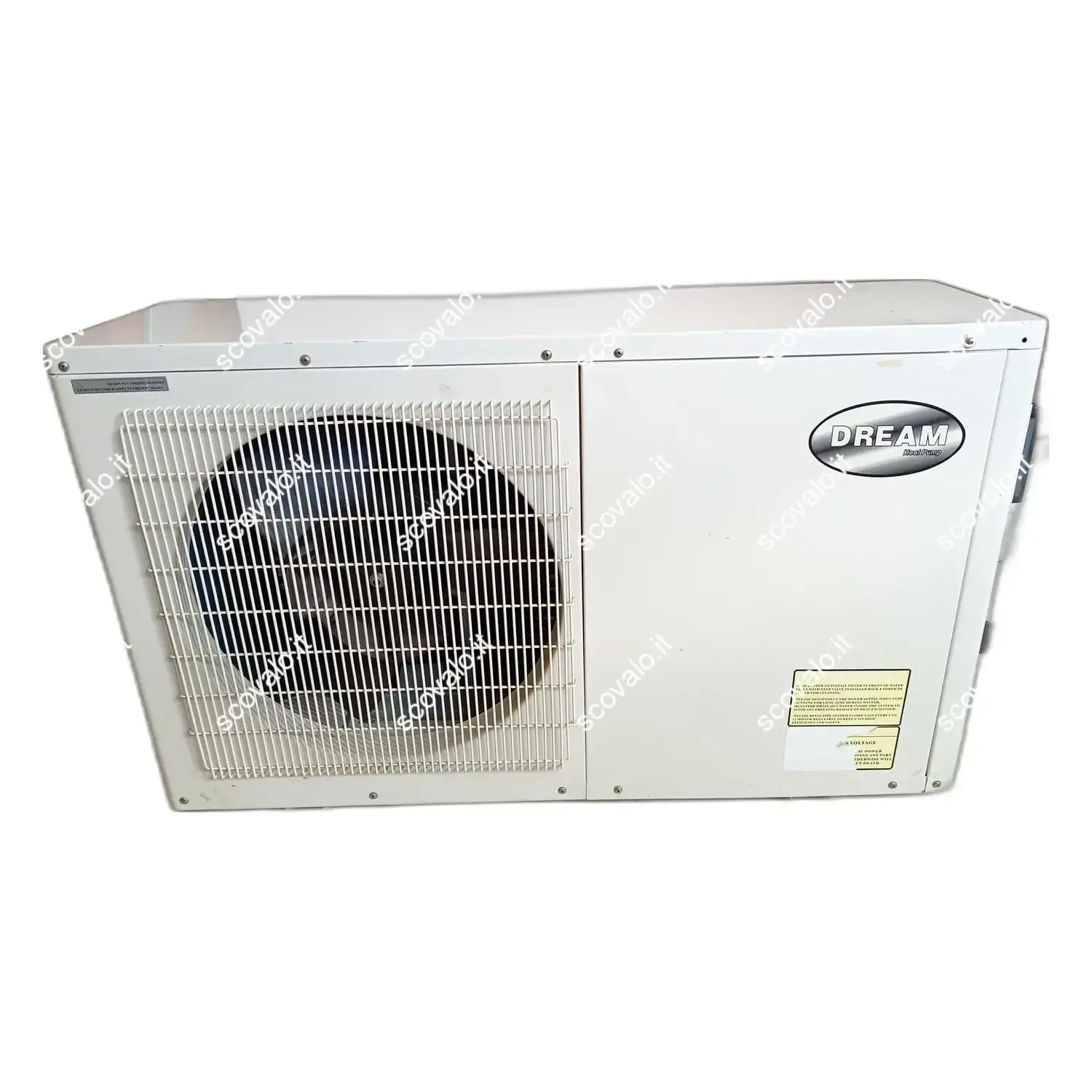 immagine del prodotto pompa di calore aria acqua 8kw chiller termosifoni impianto pavimento usato