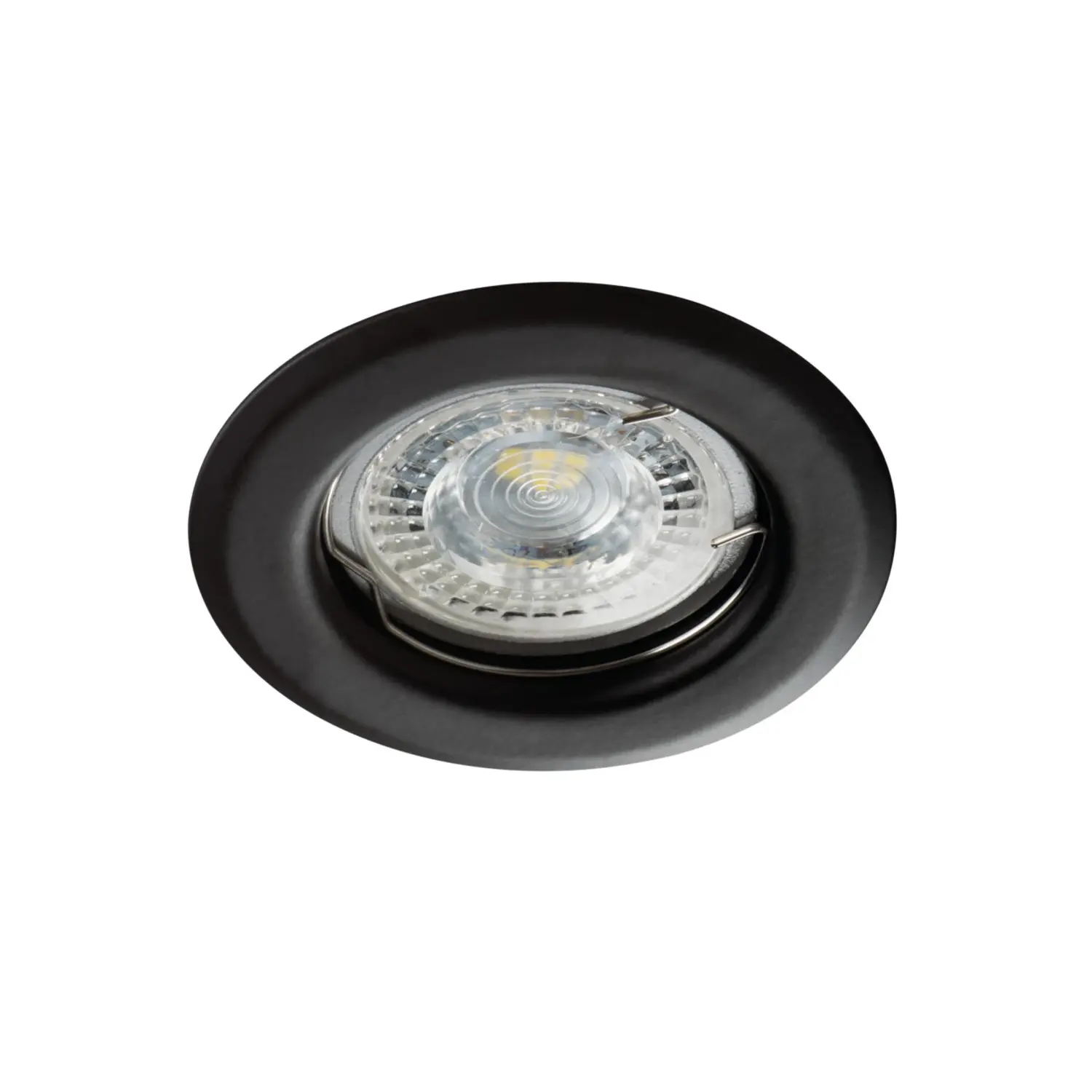 variante gu10 - nero - fisso - tondo