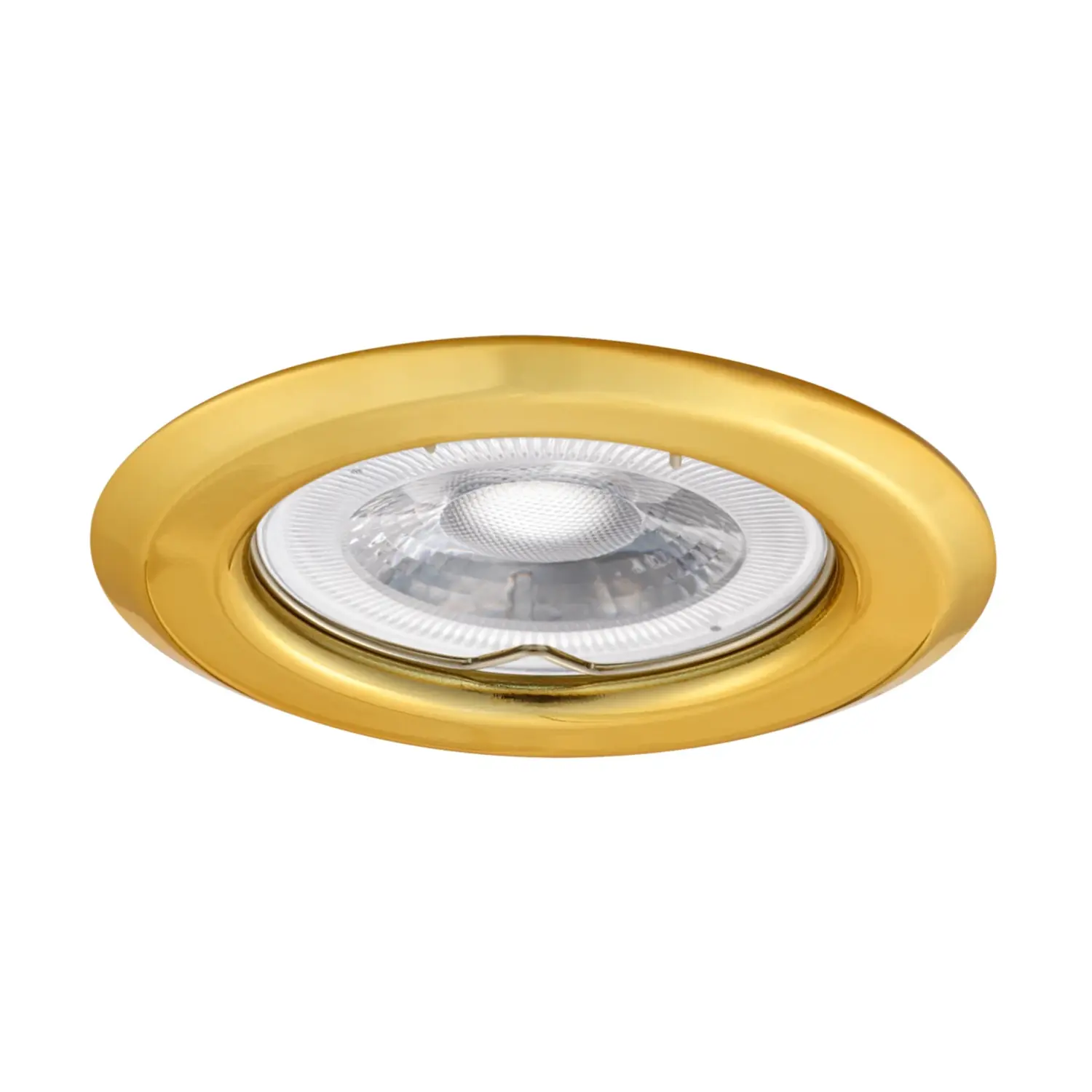 variante gx5,3 - oro - fisso - foro 60 mm - tondo
