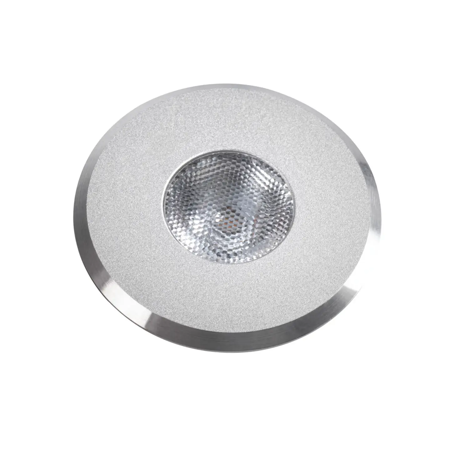 immagine del prodotto faretto incasso led foro 32mm 1 watt bianco caldo cromo opaco tondo