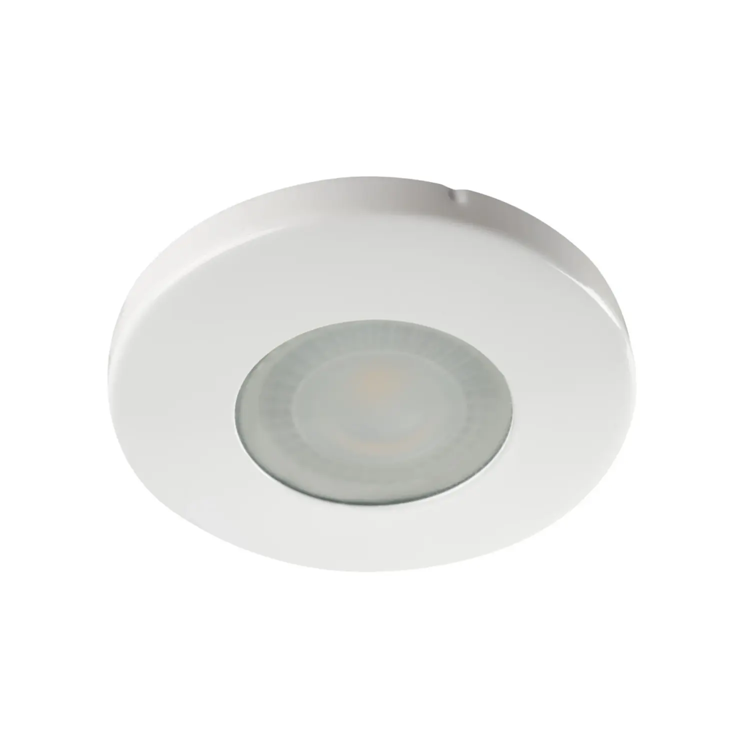 immagine del prodotto porta faretto incasso stagno bagno gx5,3 bianco foro 60 mm