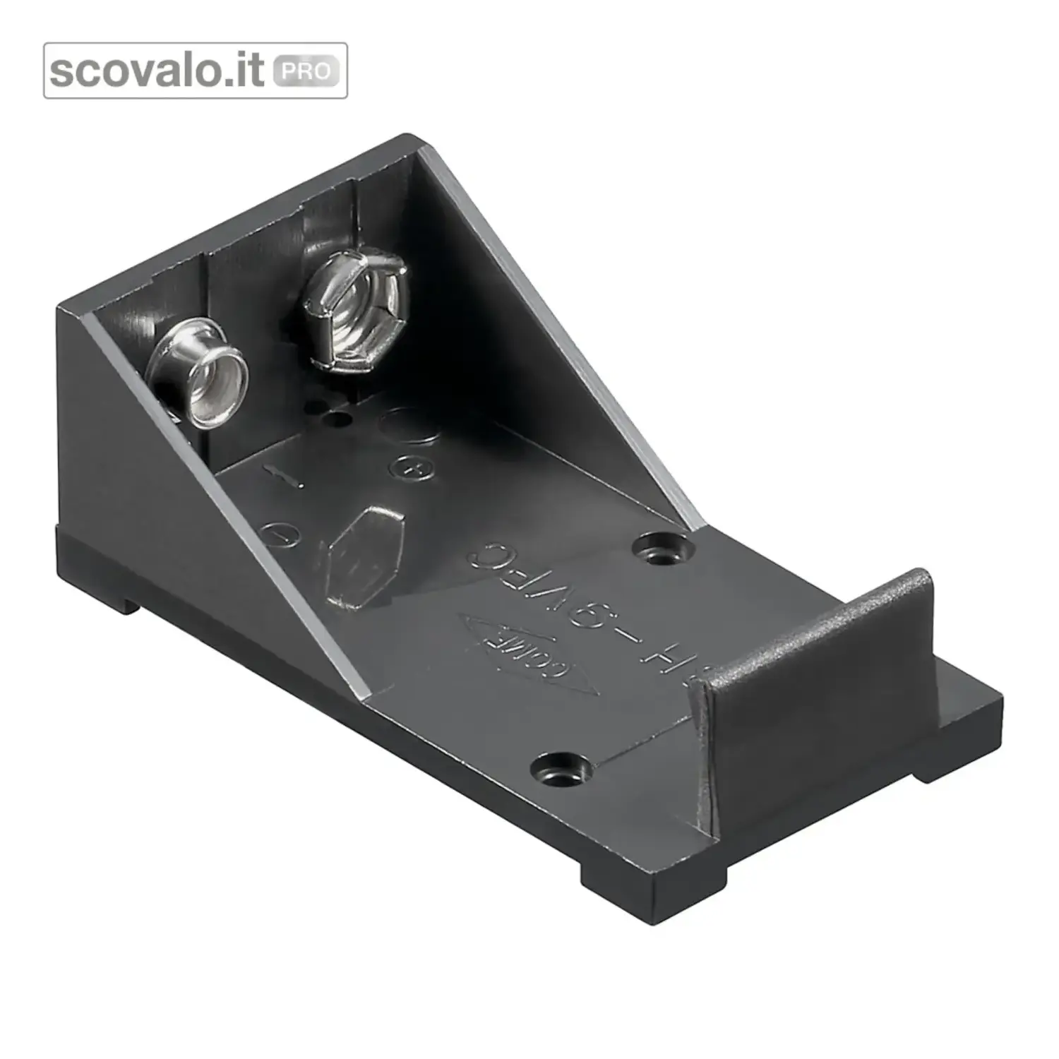 immagine del prodotto Portabatteria 9V con Connessione a Saldare U-Tap Box Compatta 54.5mm