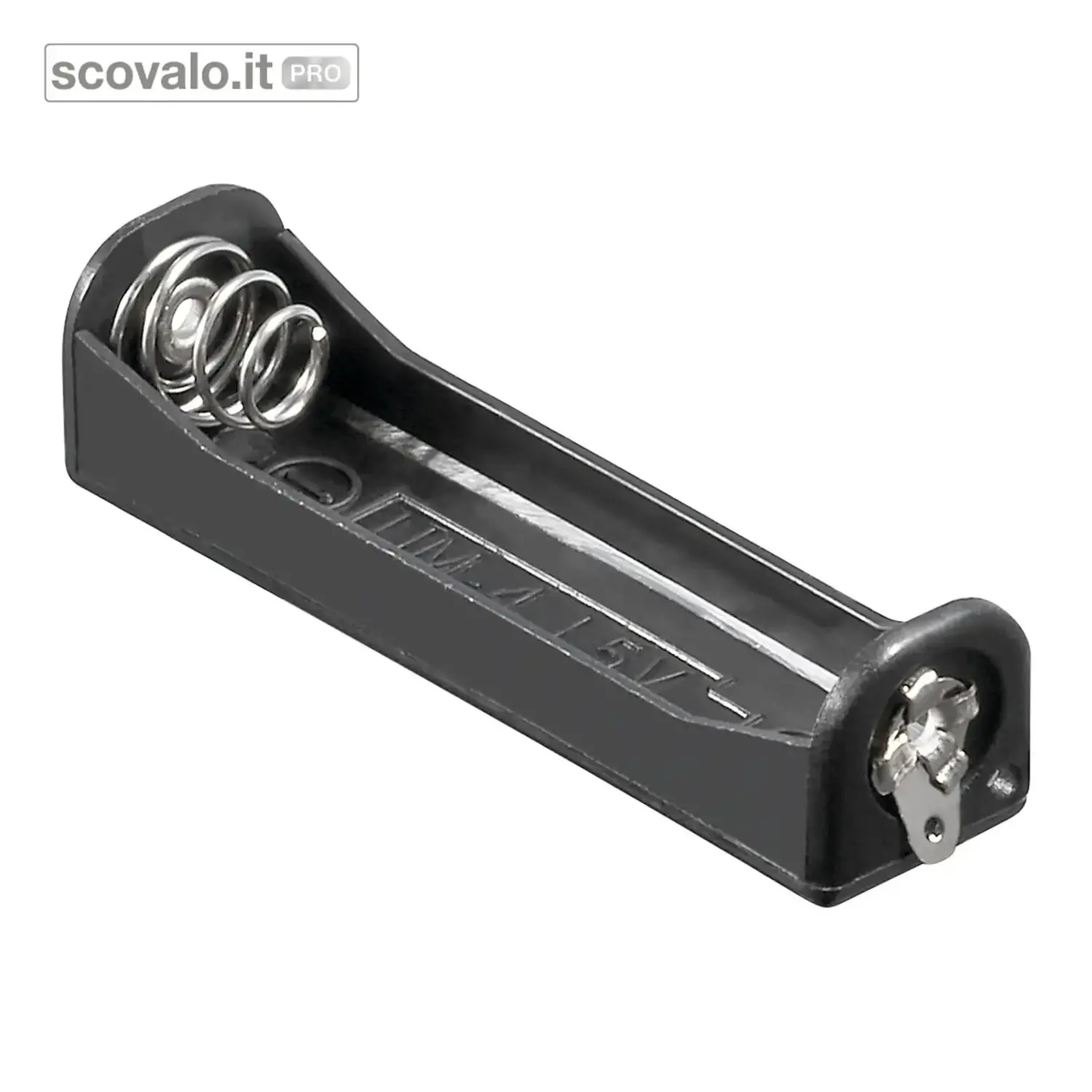 immagine del prodotto Portabatteria AAA Micro 1x Stilo con Collegamento a Saldare Coda U
