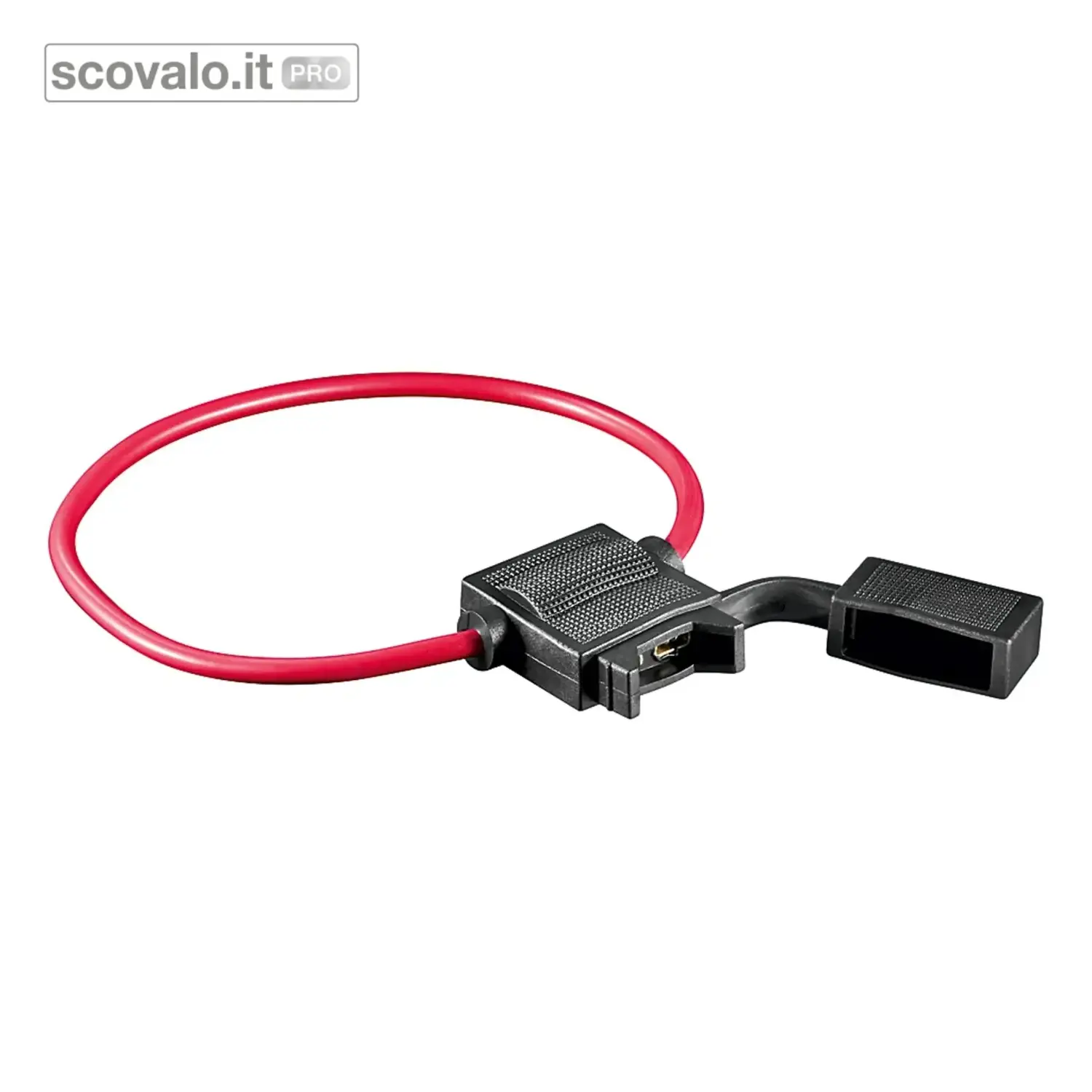 immagine del prodotto Portafusibili Auto 15A 32V con Custodia per Fusibili ATO ATC 1mm2