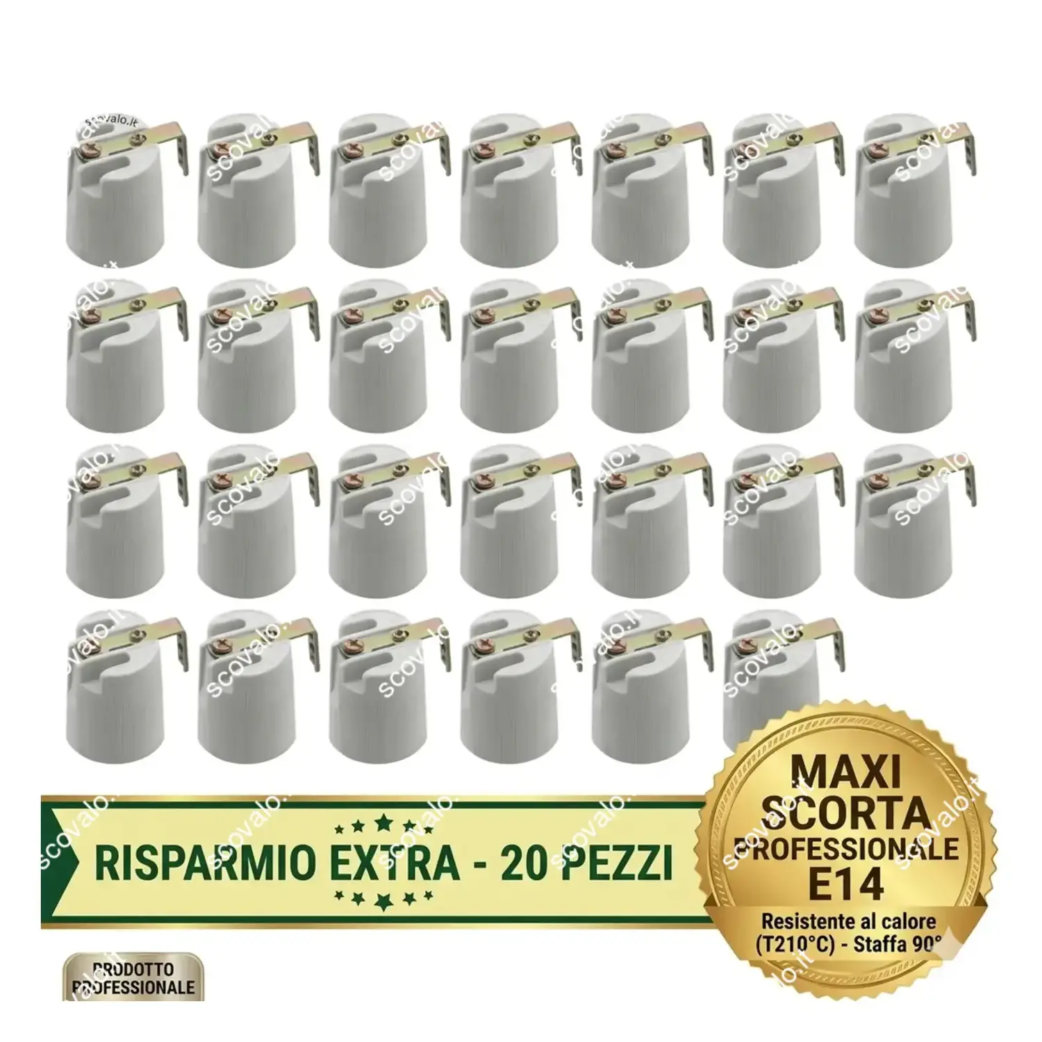 variante e14 - 20 pezzi